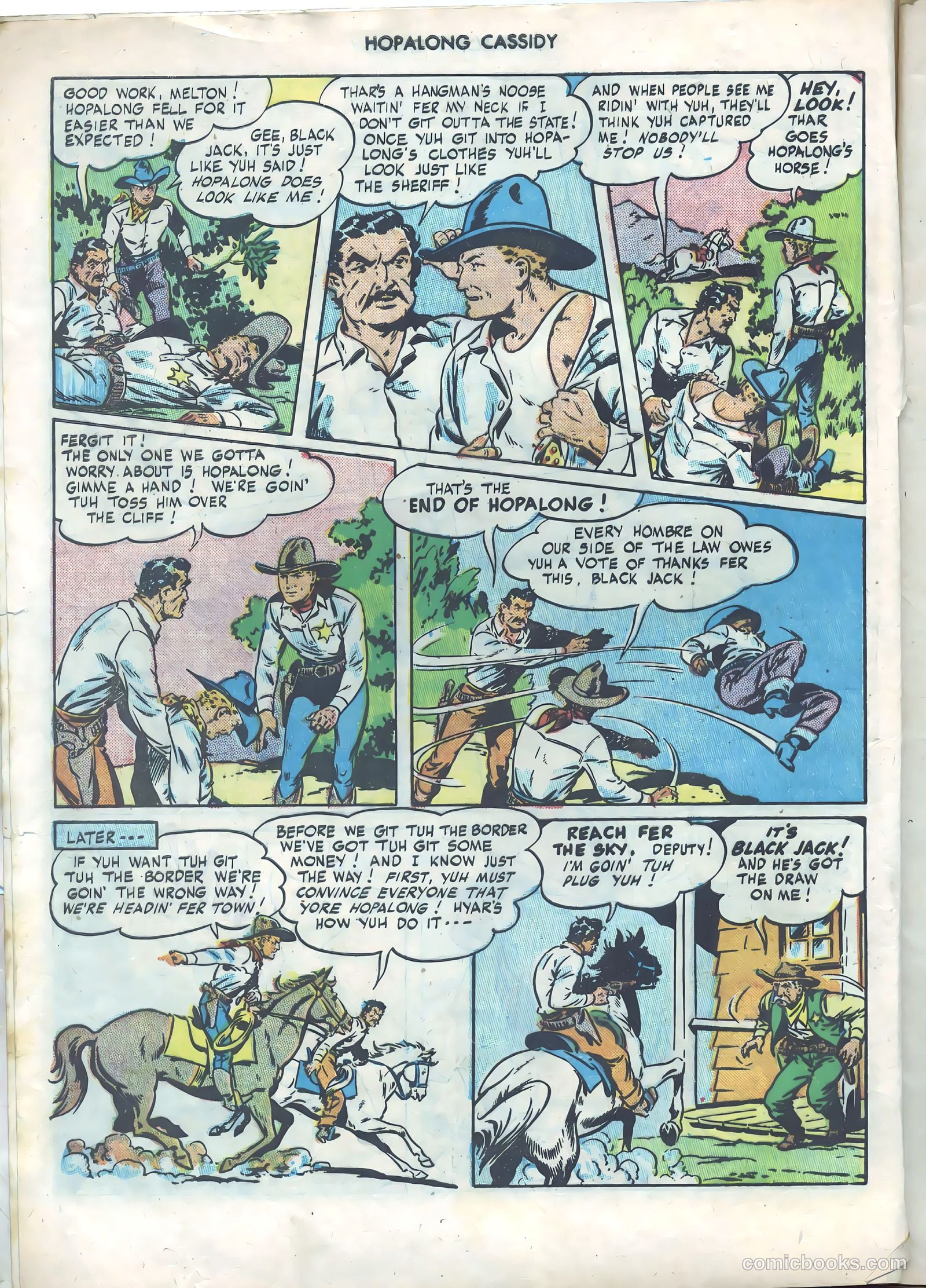 Hopalong Cassidy #5 (1947) — page 6 of 52