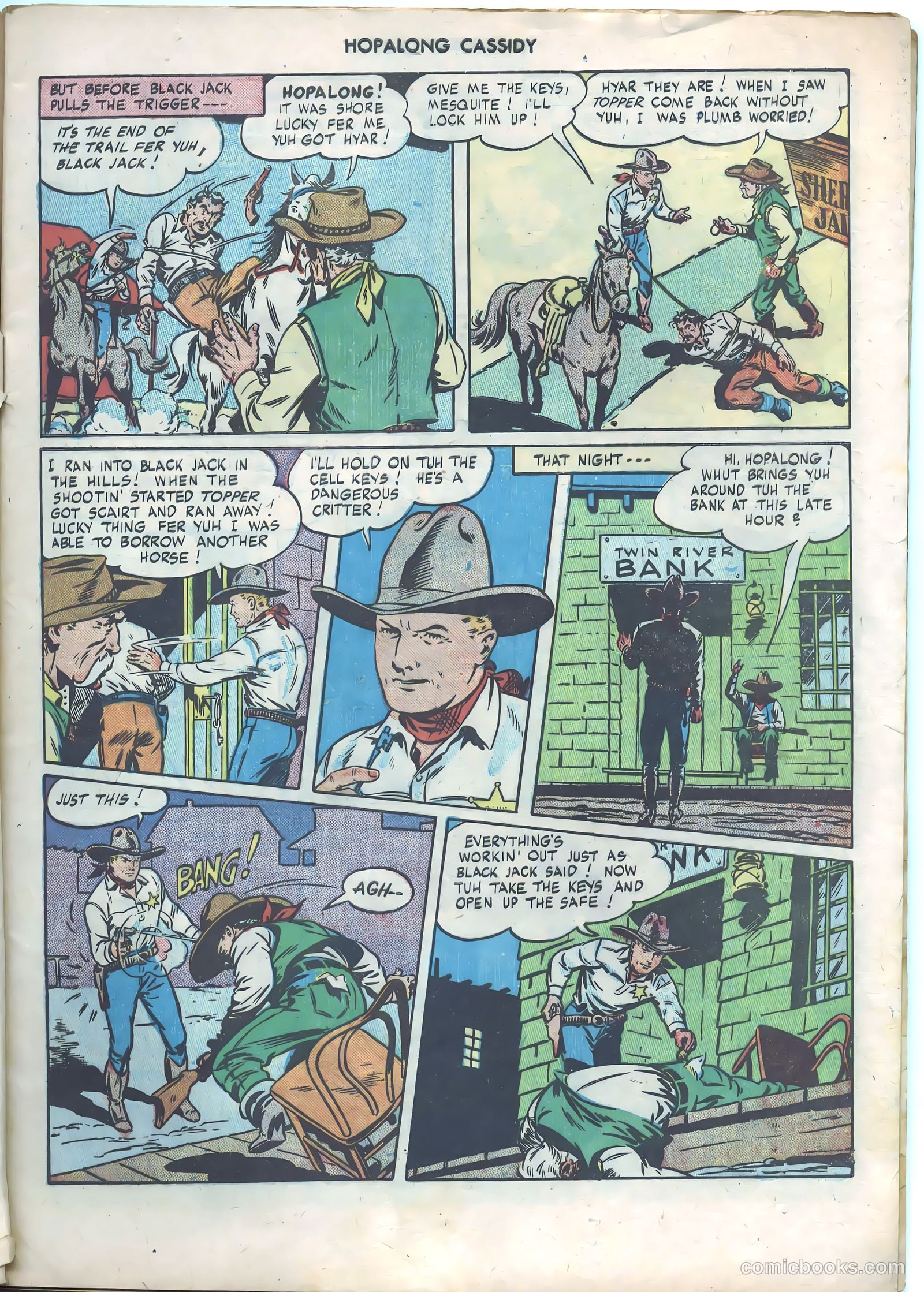 Hopalong Cassidy #5 (1947) — page 7 of 52