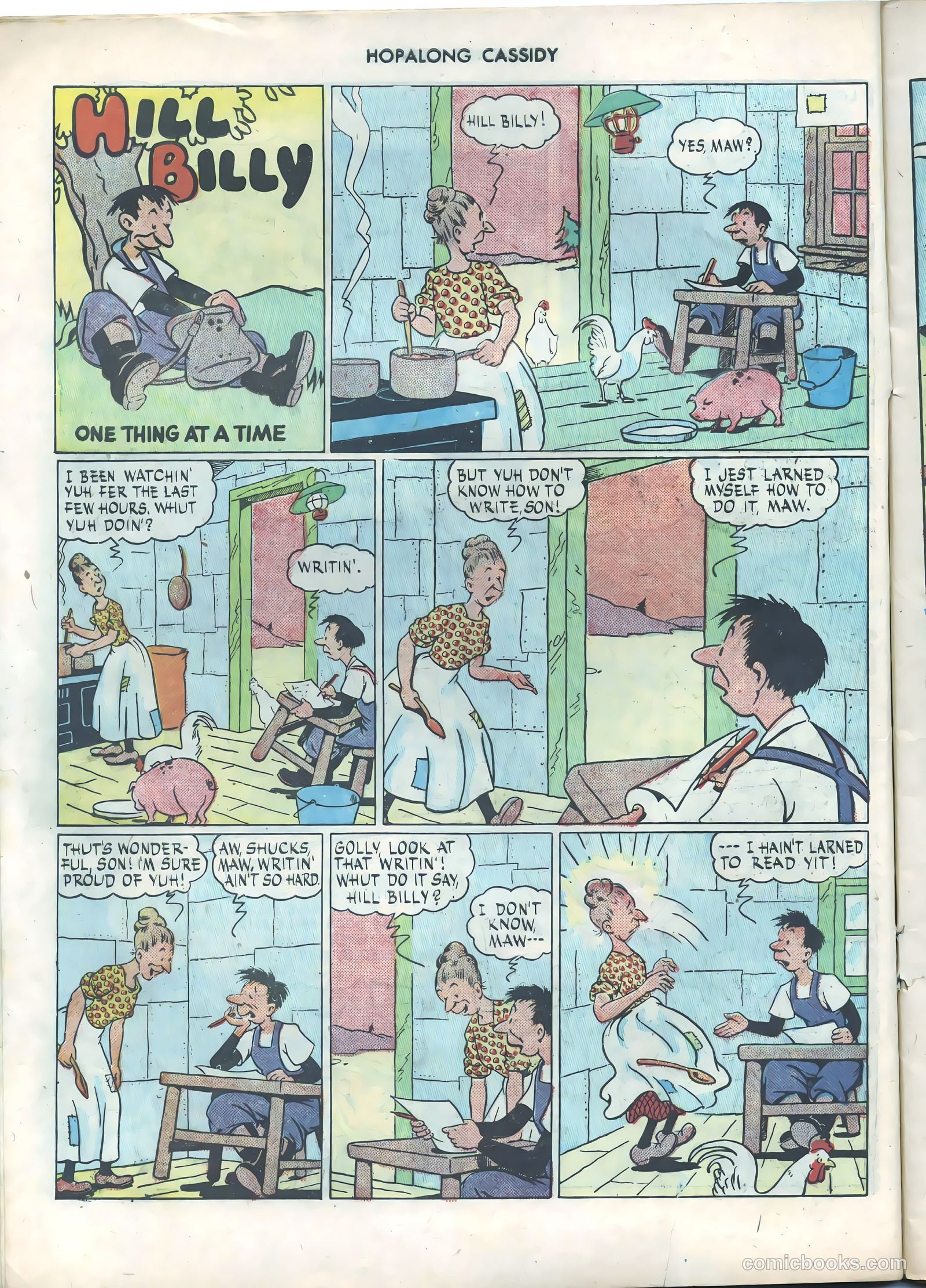 Hopalong Cassidy #5 (1947) — page 14 of 52