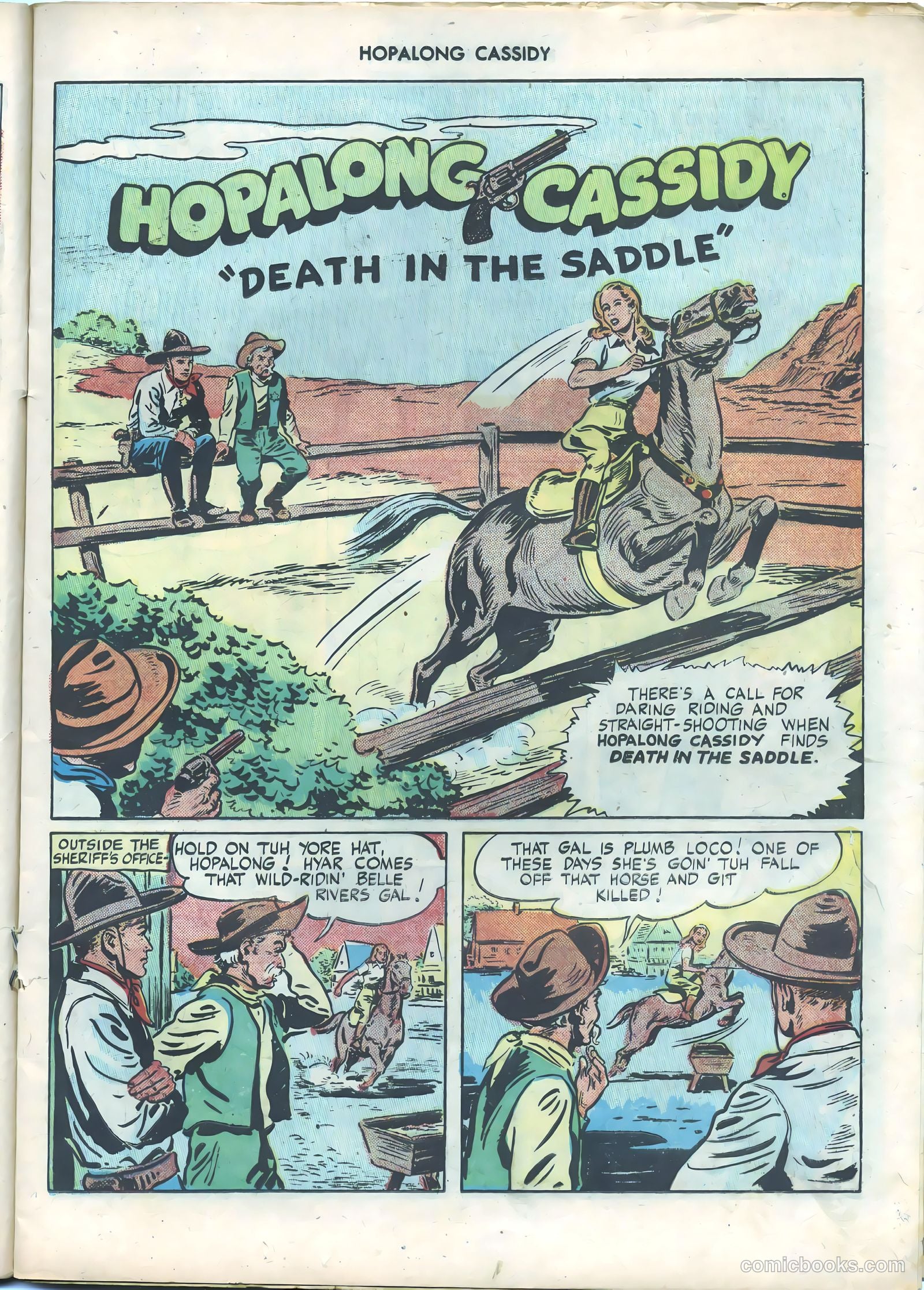 Hopalong Cassidy #5 (1947) — page 15 of 52
