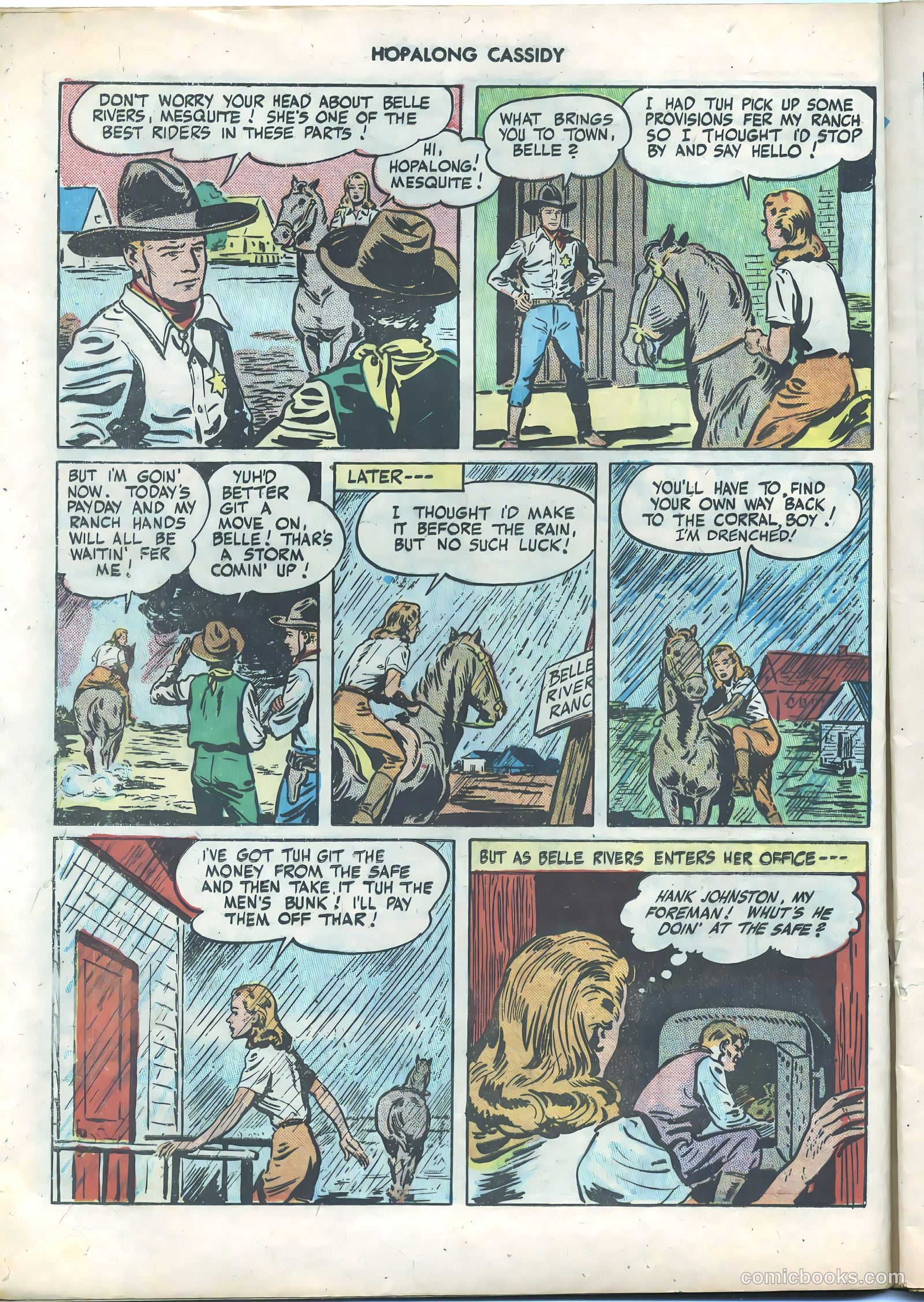 Hopalong Cassidy #5 (1947) — page 16 of 52
