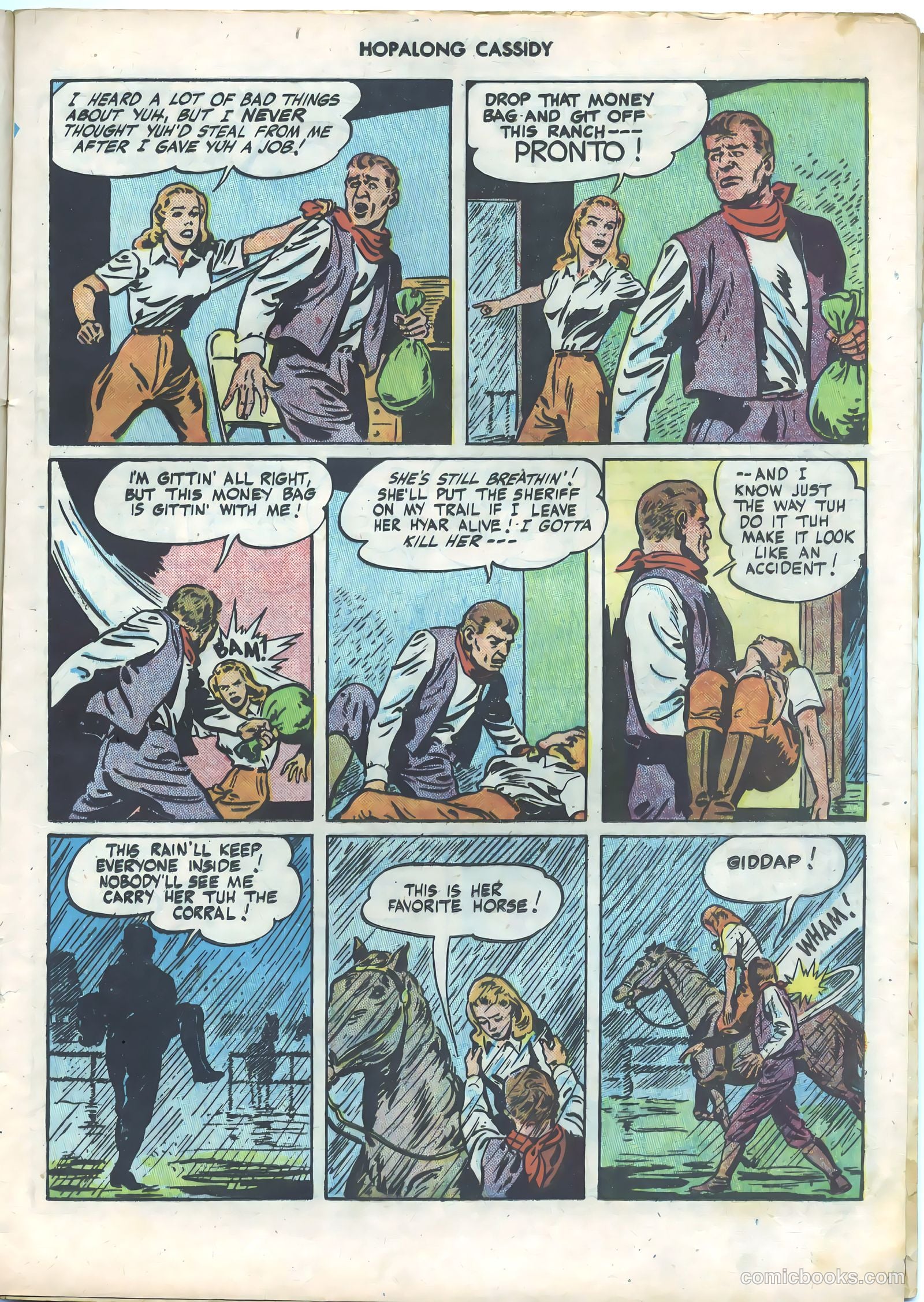 Hopalong Cassidy #5 (1947) — page 17 of 52