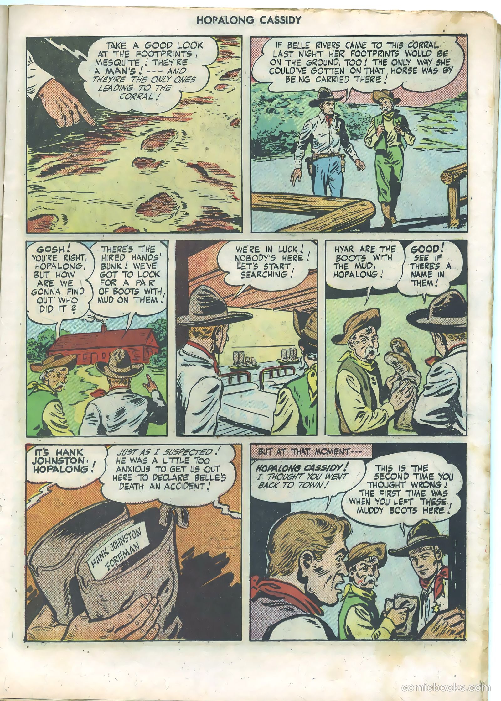 Hopalong Cassidy #5 (1947) — page 19 of 52