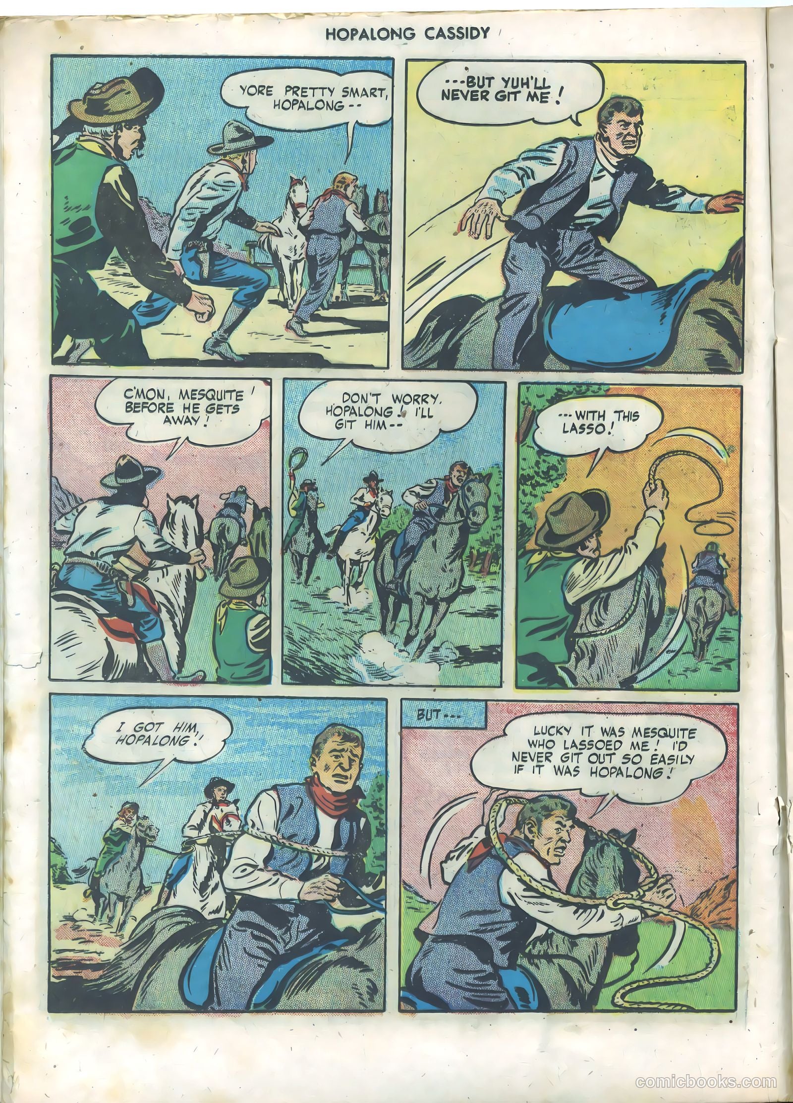 Hopalong Cassidy #5 (1947) — page 20 of 52