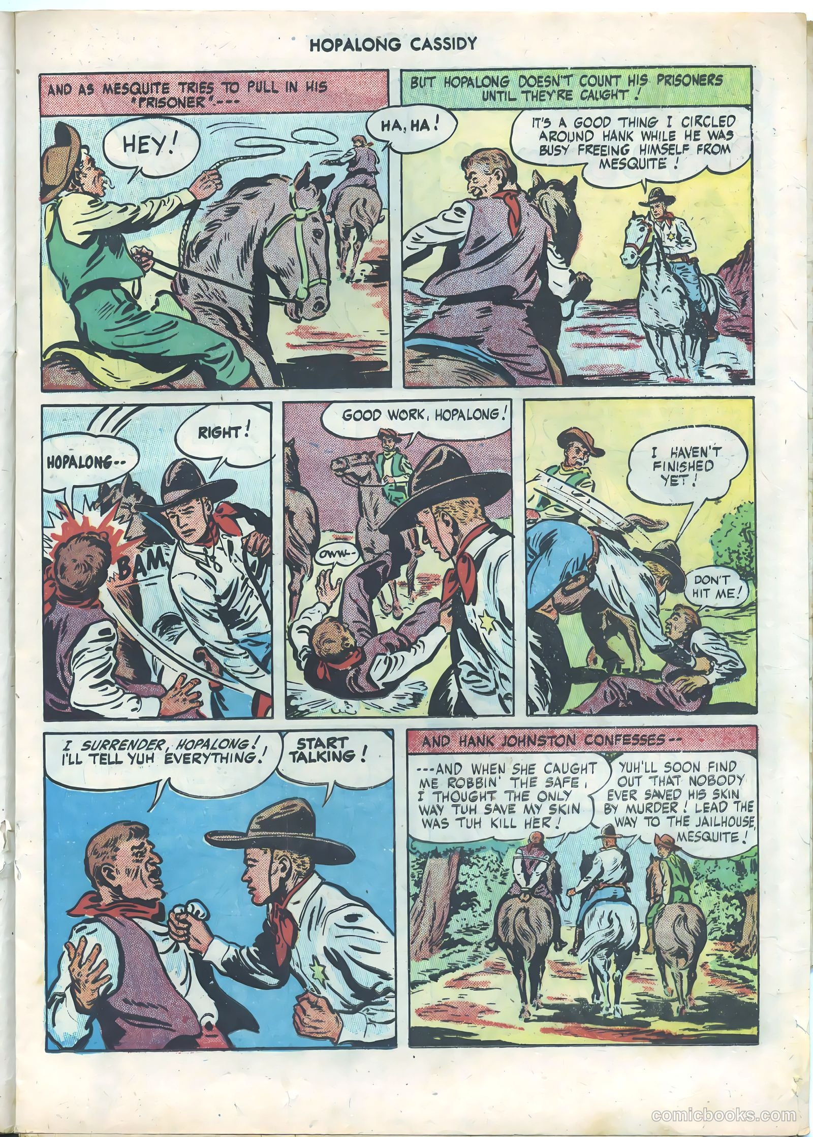Hopalong Cassidy #5 (1947) — page 21 of 52