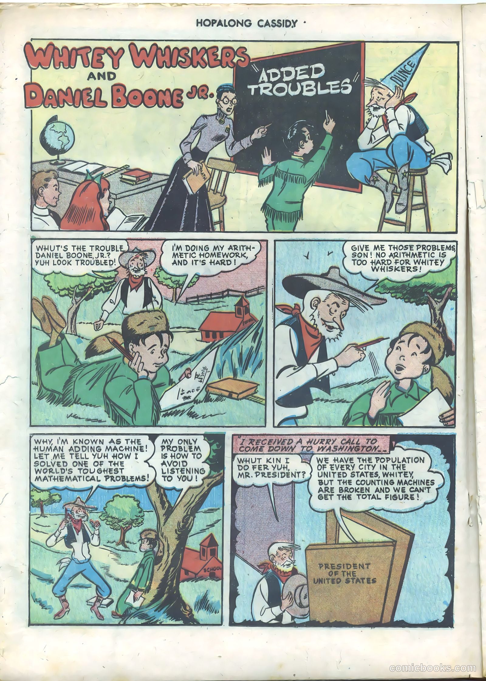 Hopalong Cassidy #5 (1947) — page 22 of 52