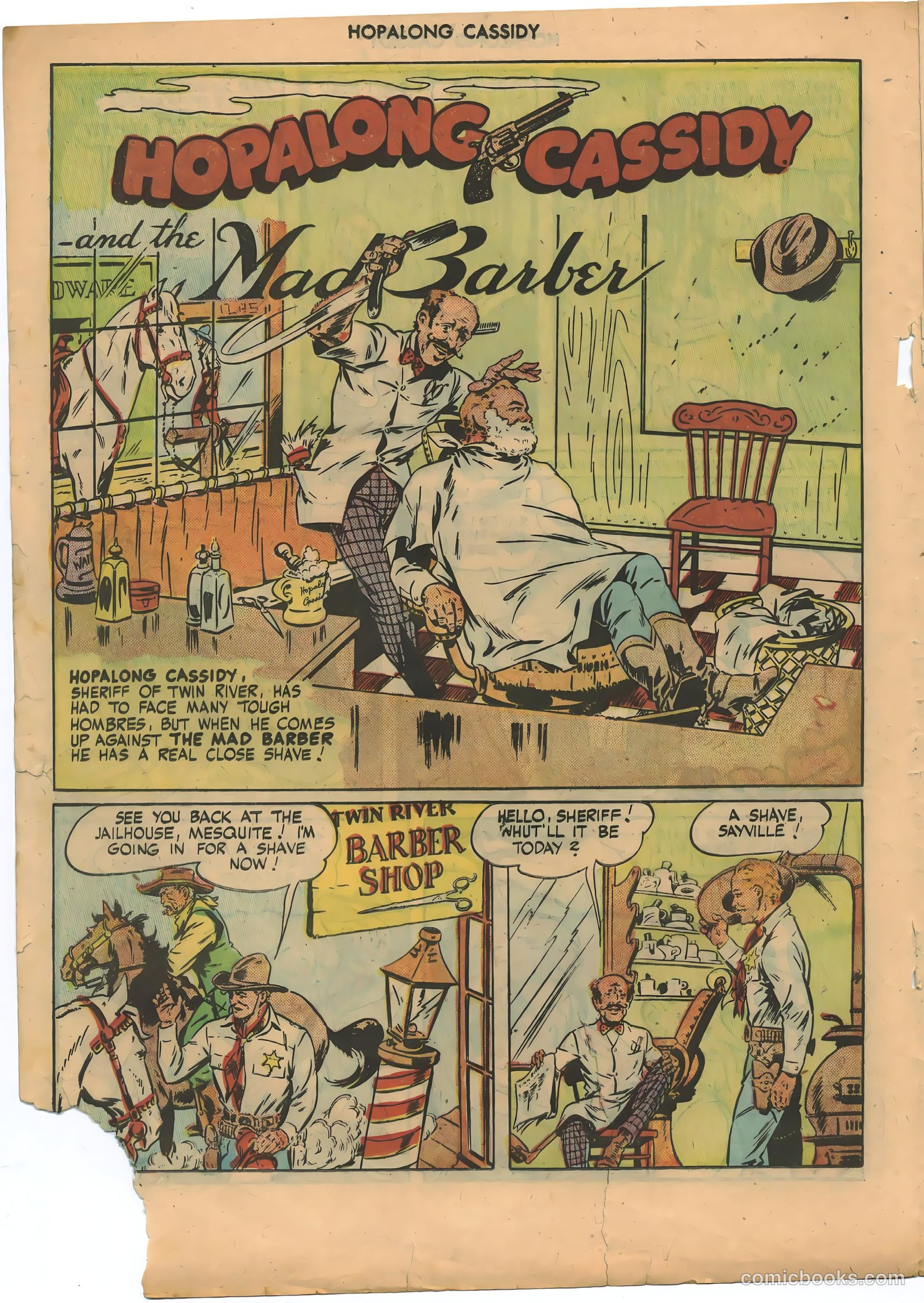 Hopalong Cassidy #5 (1947) — page 24 of 52