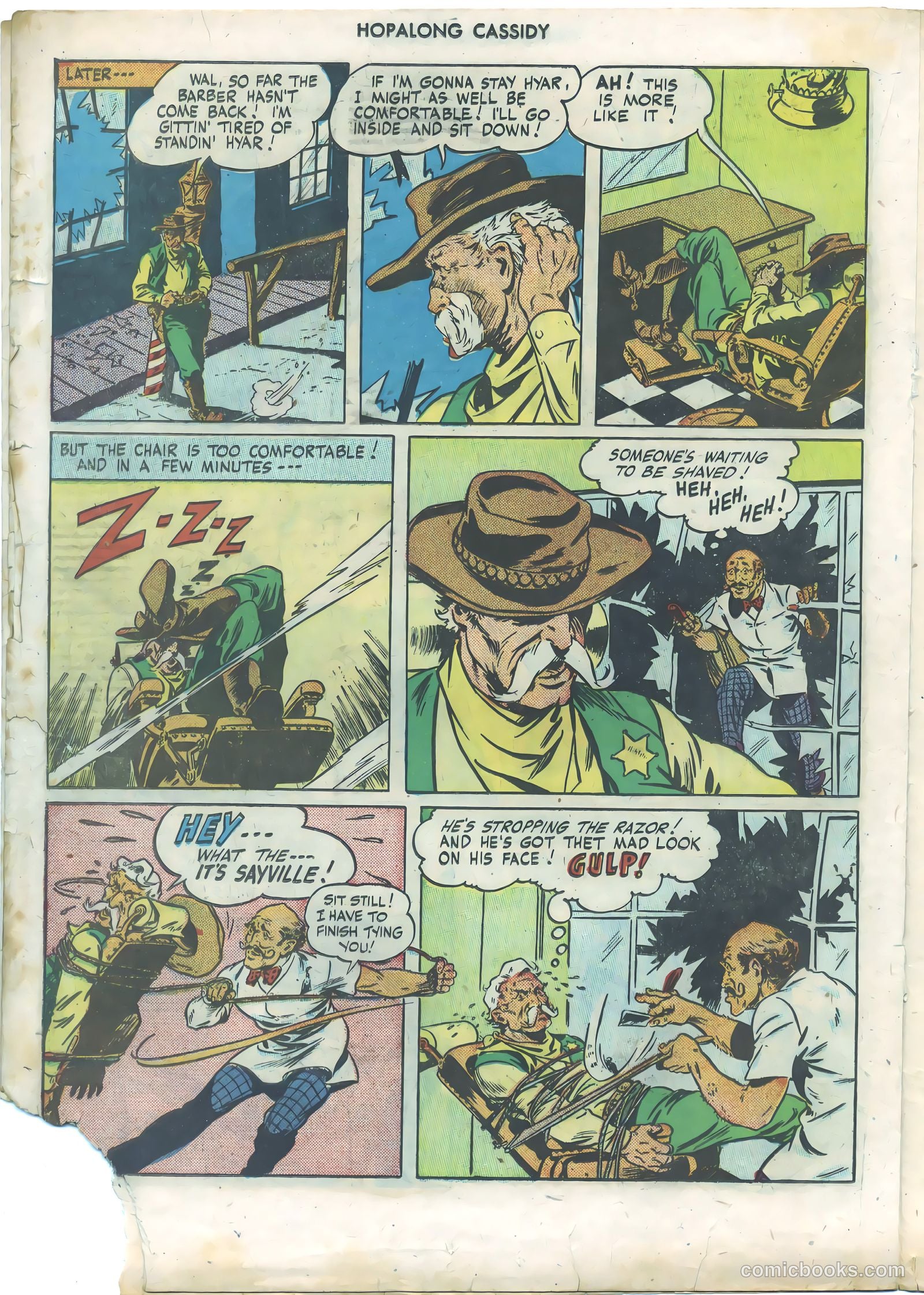 Hopalong Cassidy #5 (1947) — page 28 of 52