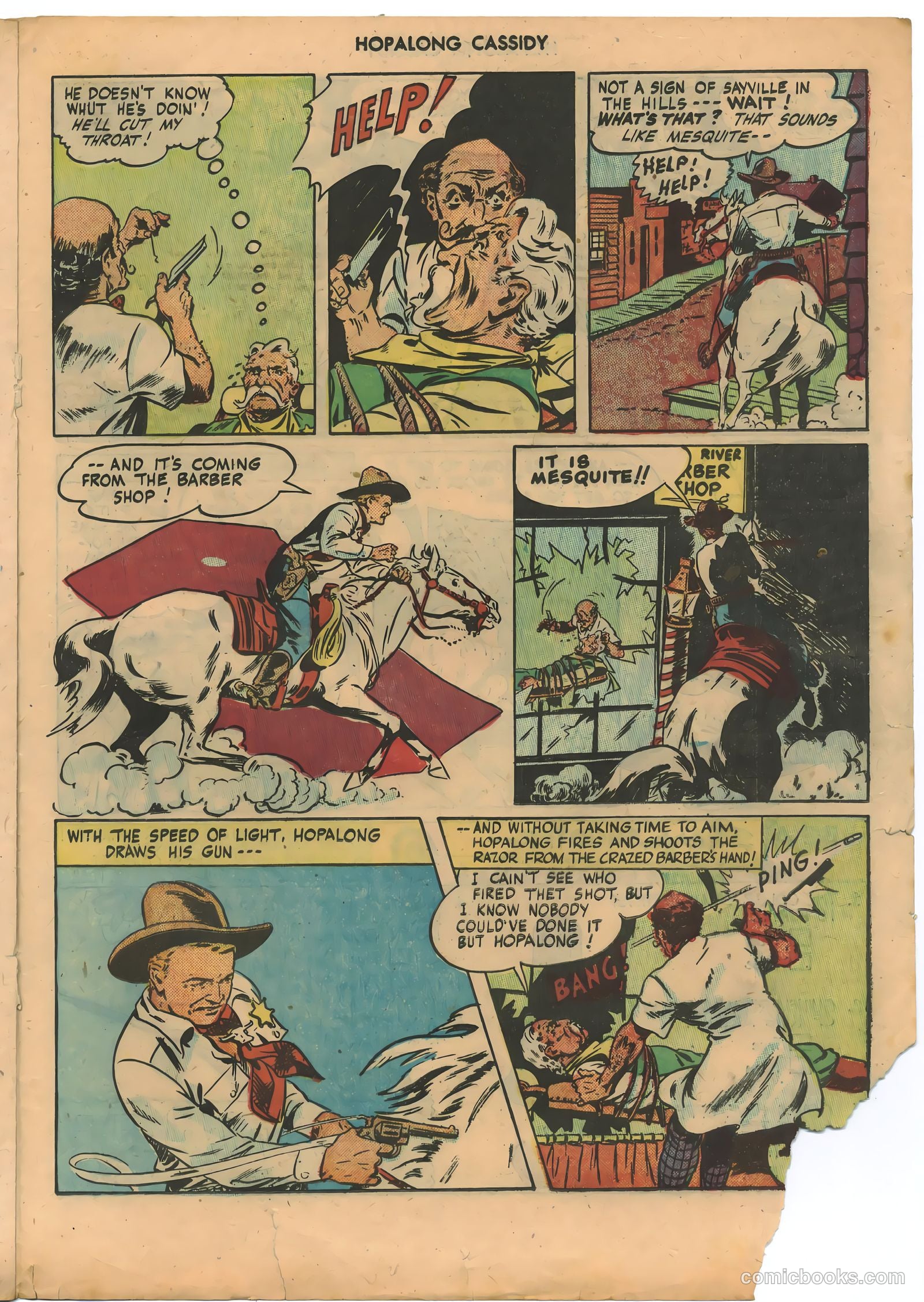Hopalong Cassidy #5 (1947) — page 29 of 52