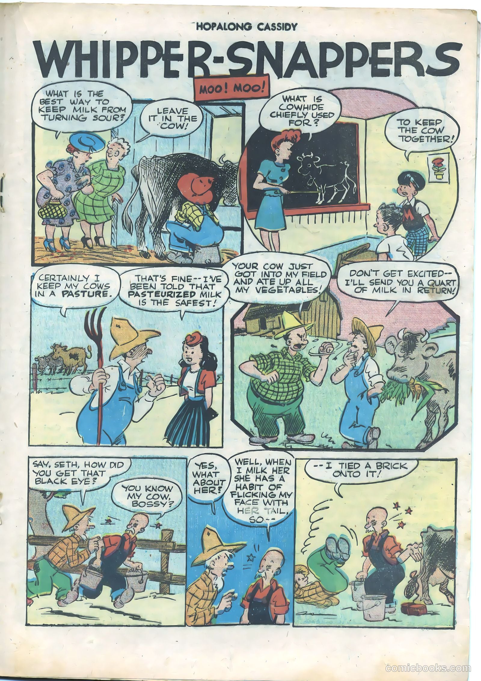 Hopalong Cassidy #5 (1947) — page 31 of 52