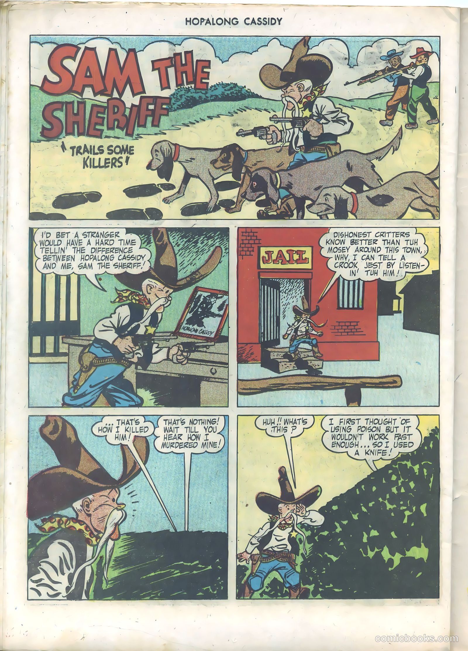 Hopalong Cassidy #5 (1947) — page 34 of 52