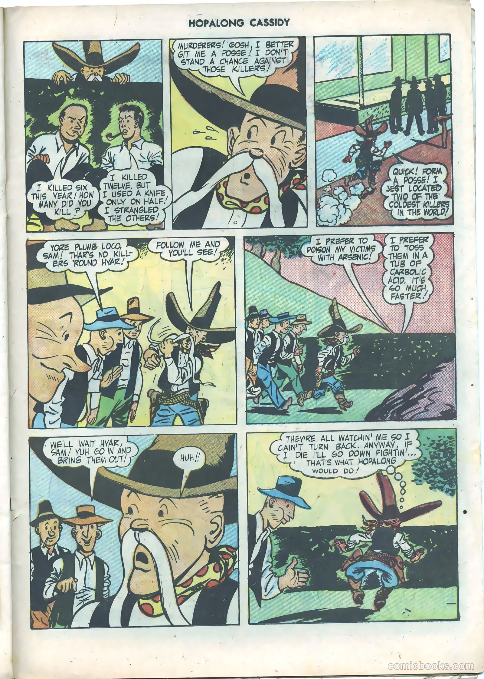Hopalong Cassidy #5 (1947) — page 35 of 52