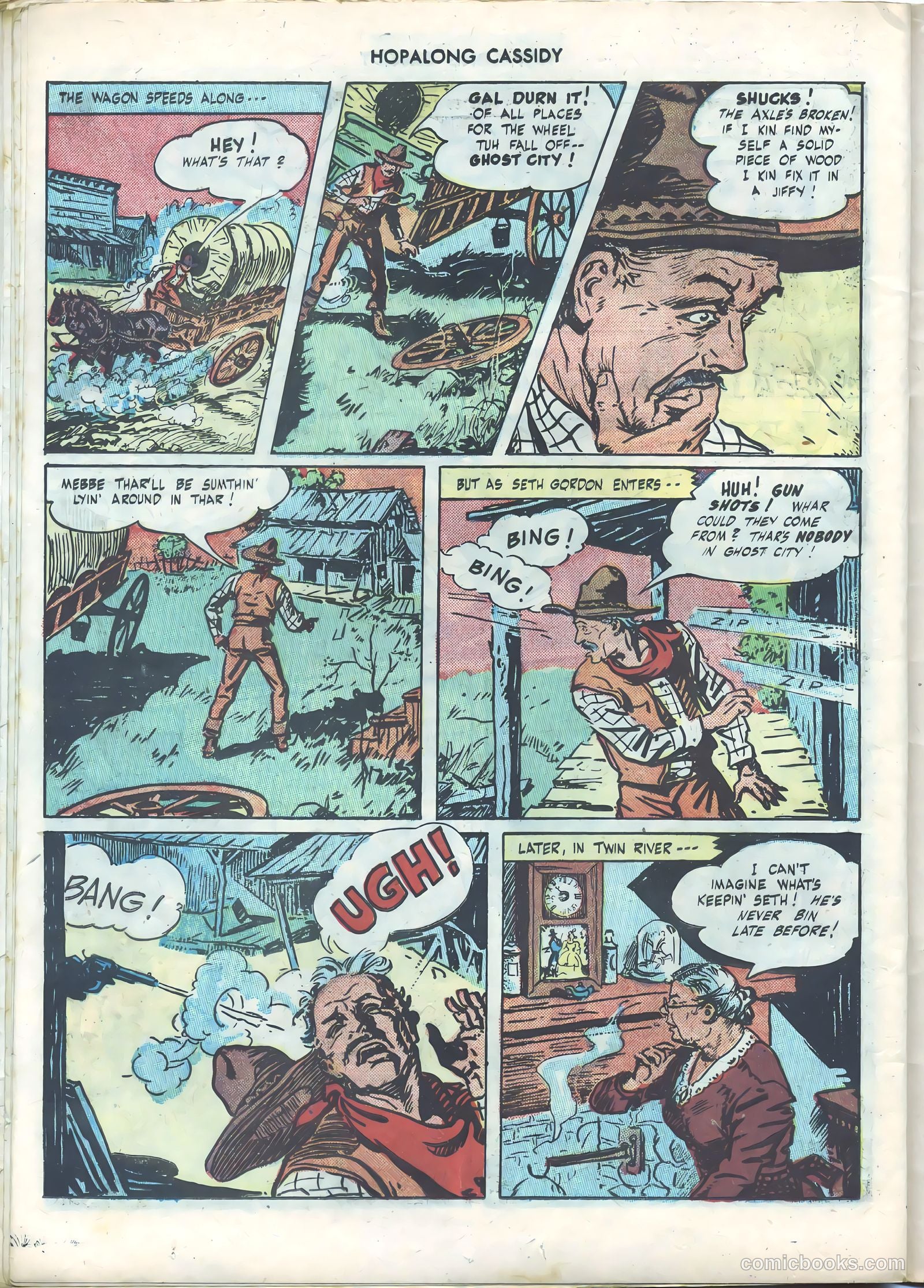 Hopalong Cassidy #5 (1947) — page 38 of 52