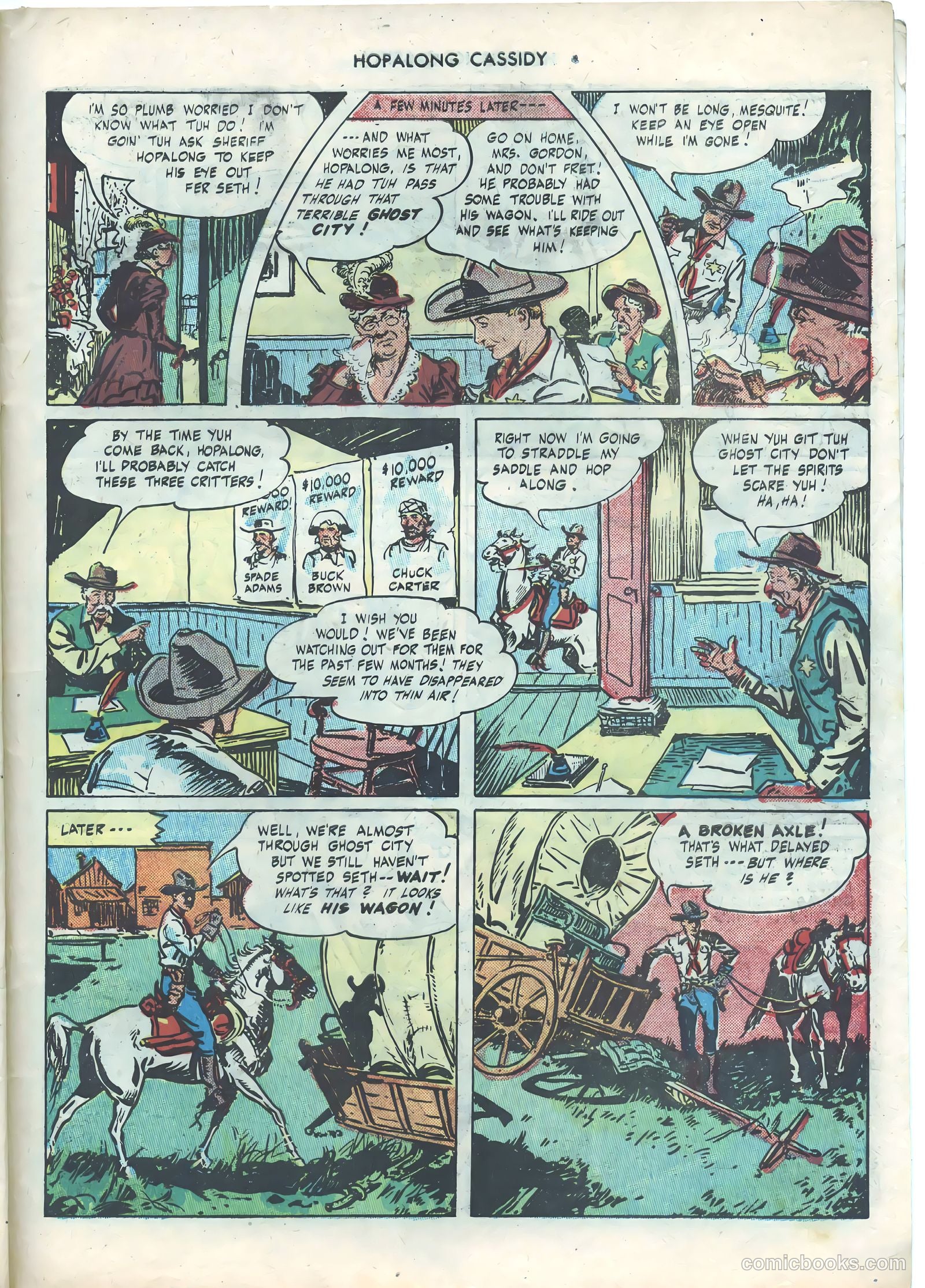Hopalong Cassidy #5 (1947) — page 39 of 52