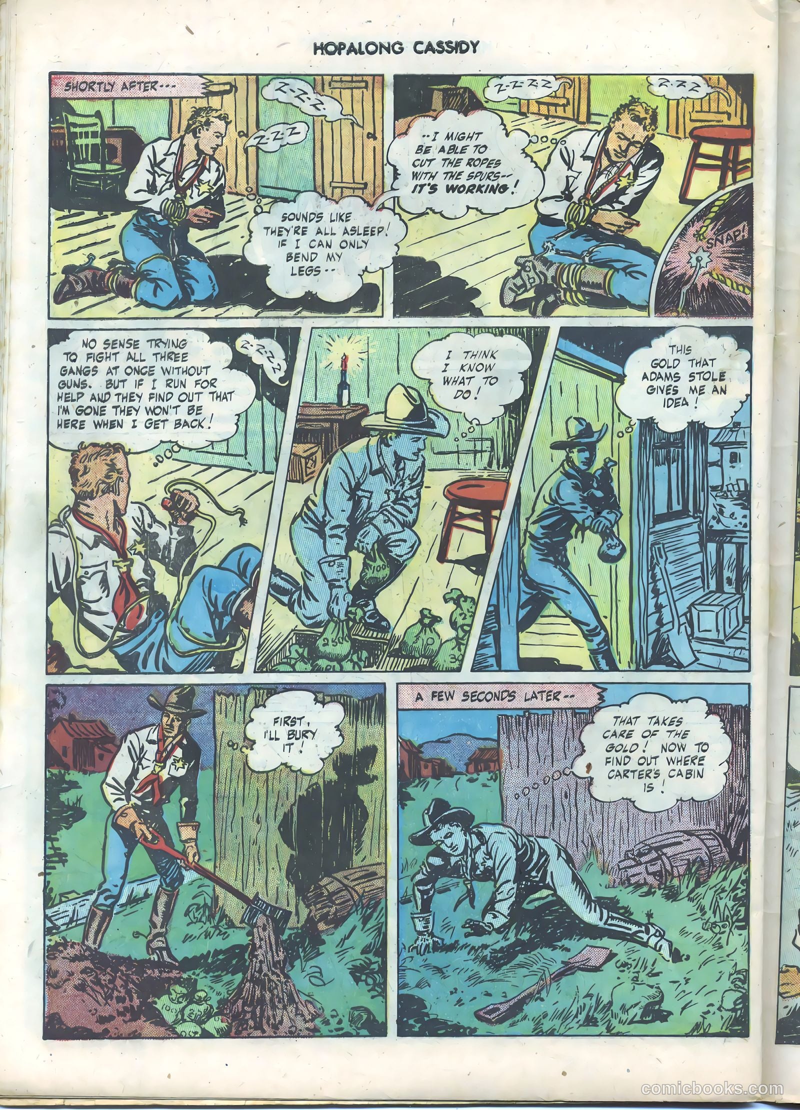 Hopalong Cassidy #5 (1947) — page 42 of 52