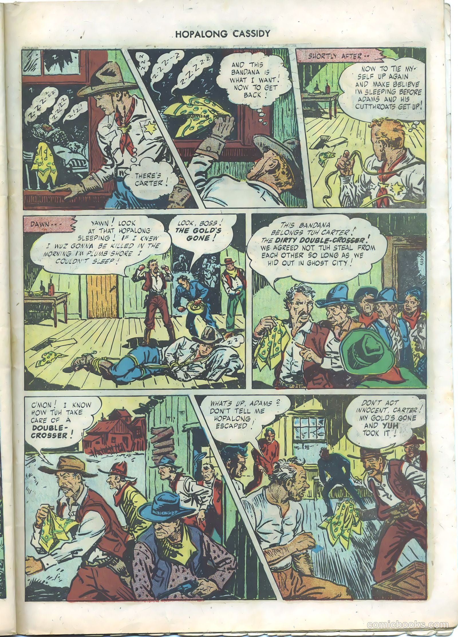 Hopalong Cassidy #5 (1947) — page 43 of 52