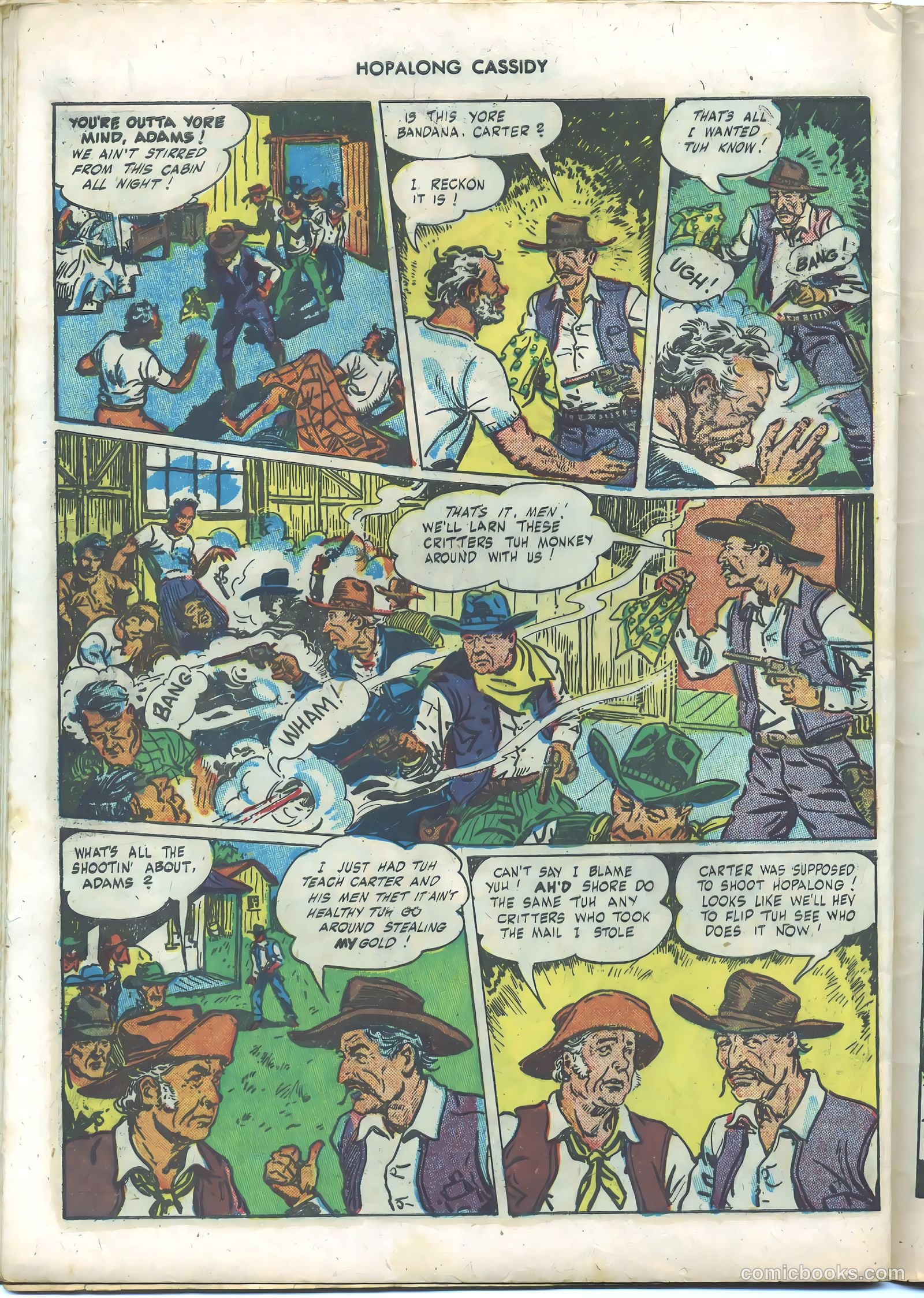 Hopalong Cassidy #5 (1947) — page 44 of 52