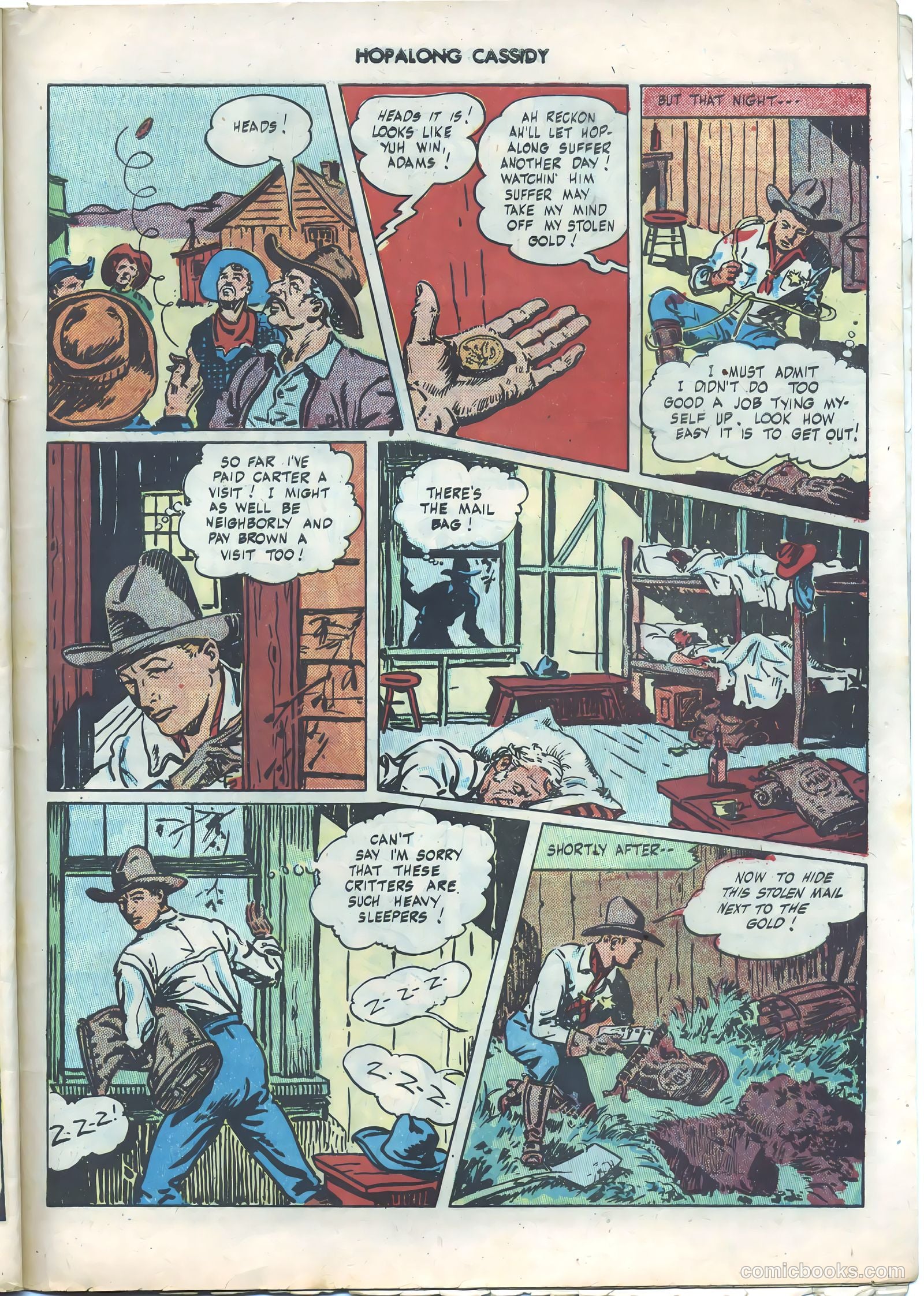 Hopalong Cassidy #5 (1947) — page 45 of 52