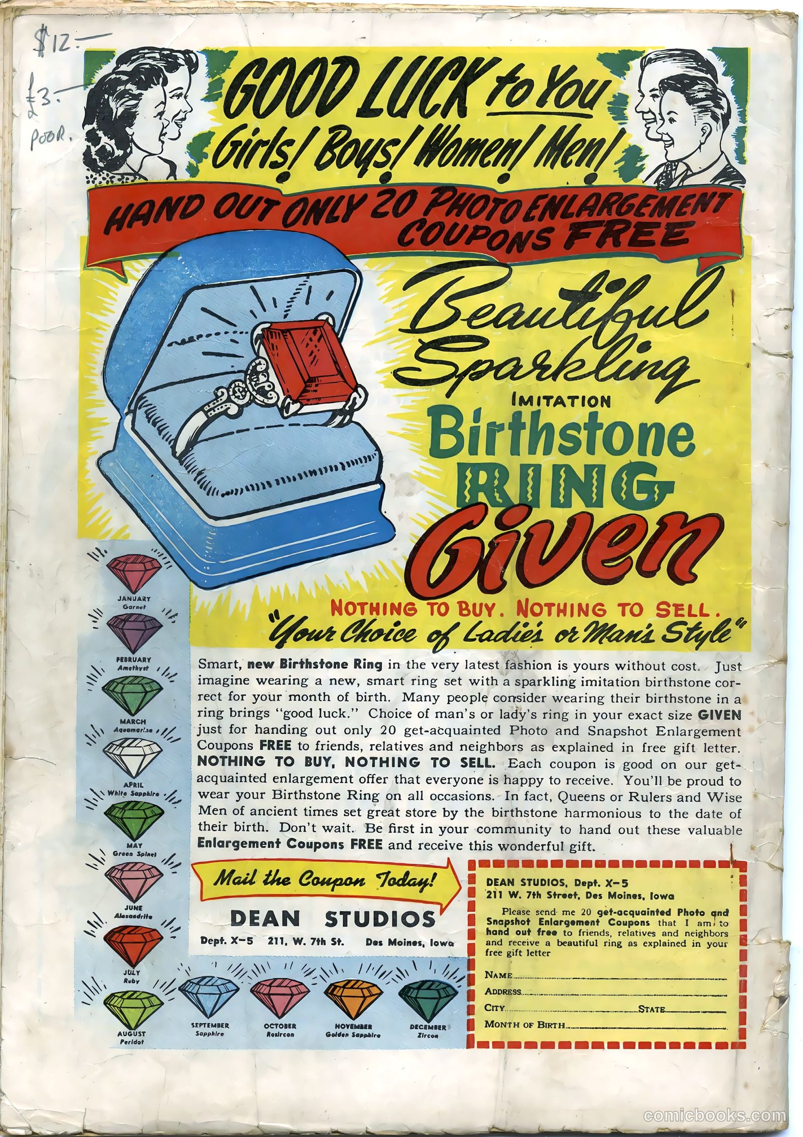 Hopalong Cassidy #5 (1947) — page 52 of 52