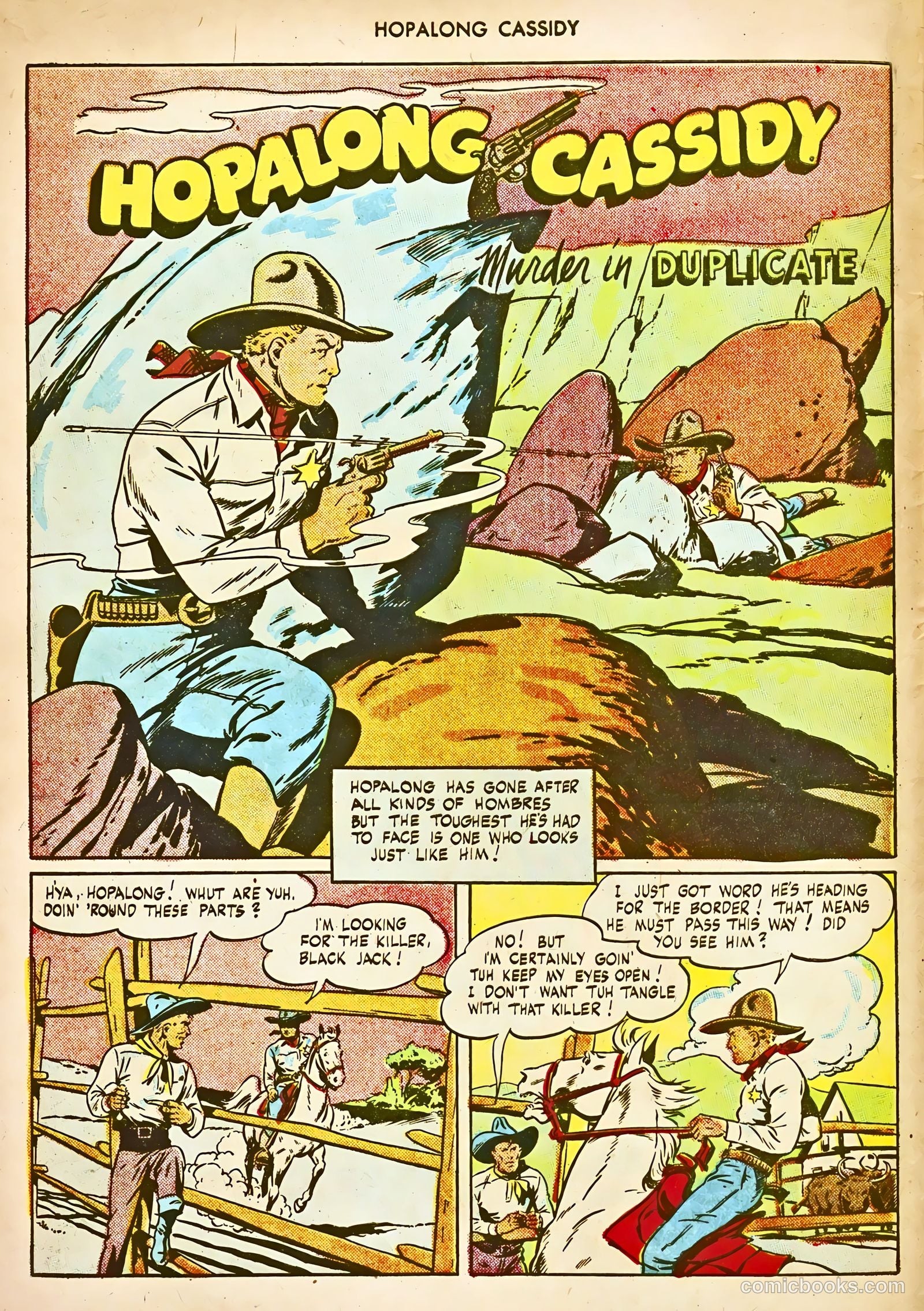 Hopalong Cassidy #5 (1947) — page 4 of 52