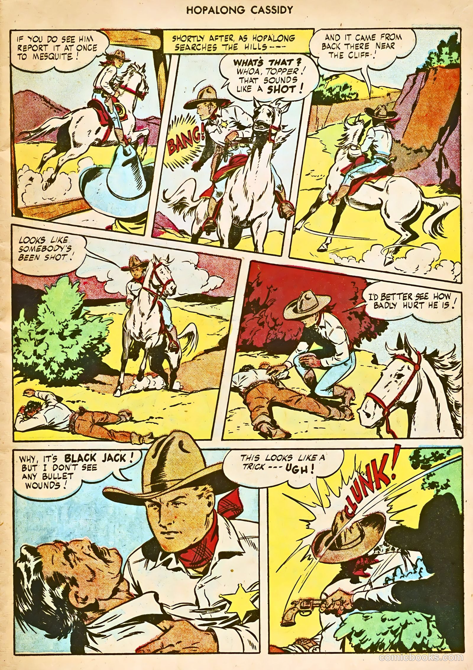 Hopalong Cassidy #5 (1947) — page 5 of 52
