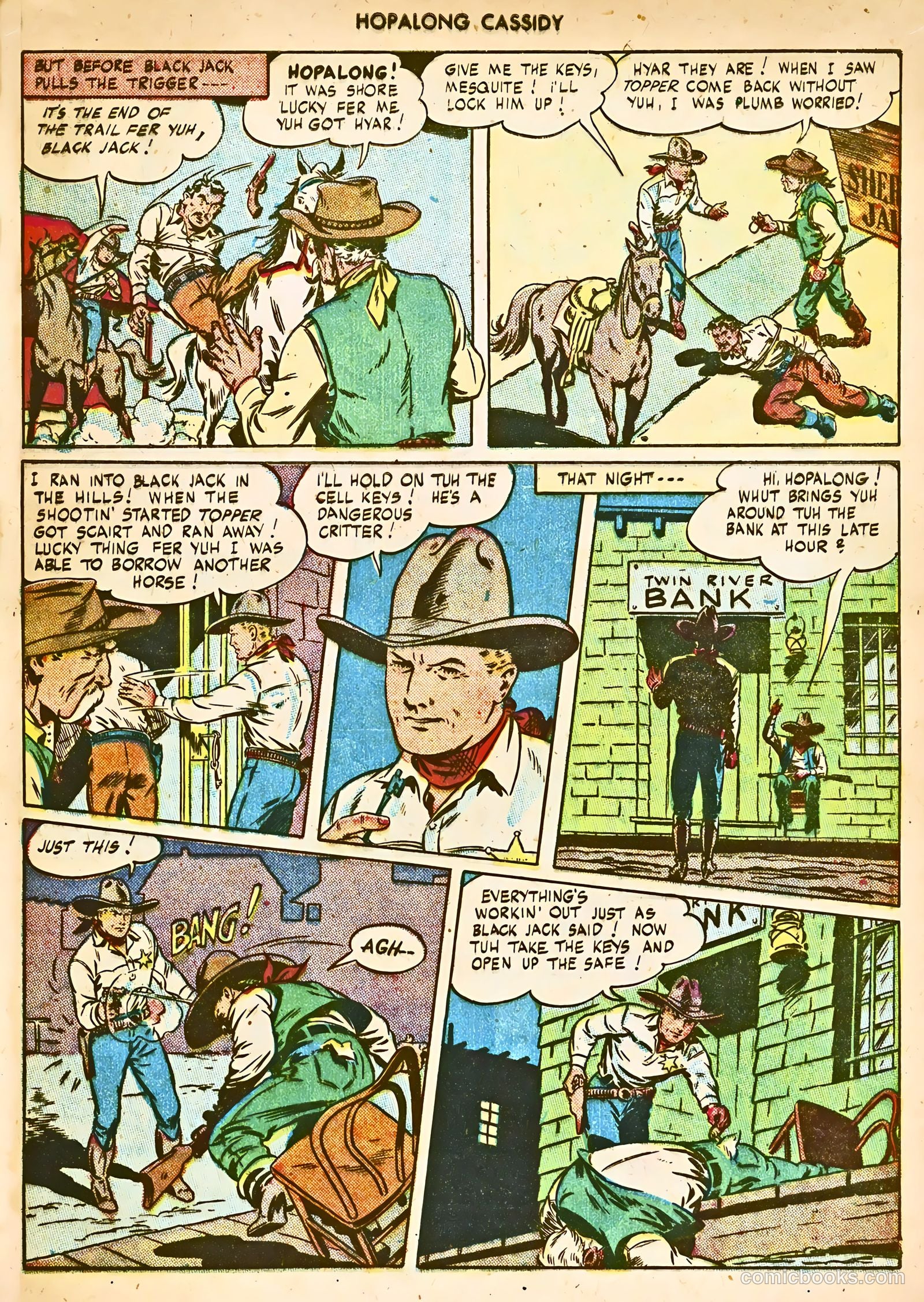 Hopalong Cassidy #5 (1947) — page 7 of 52