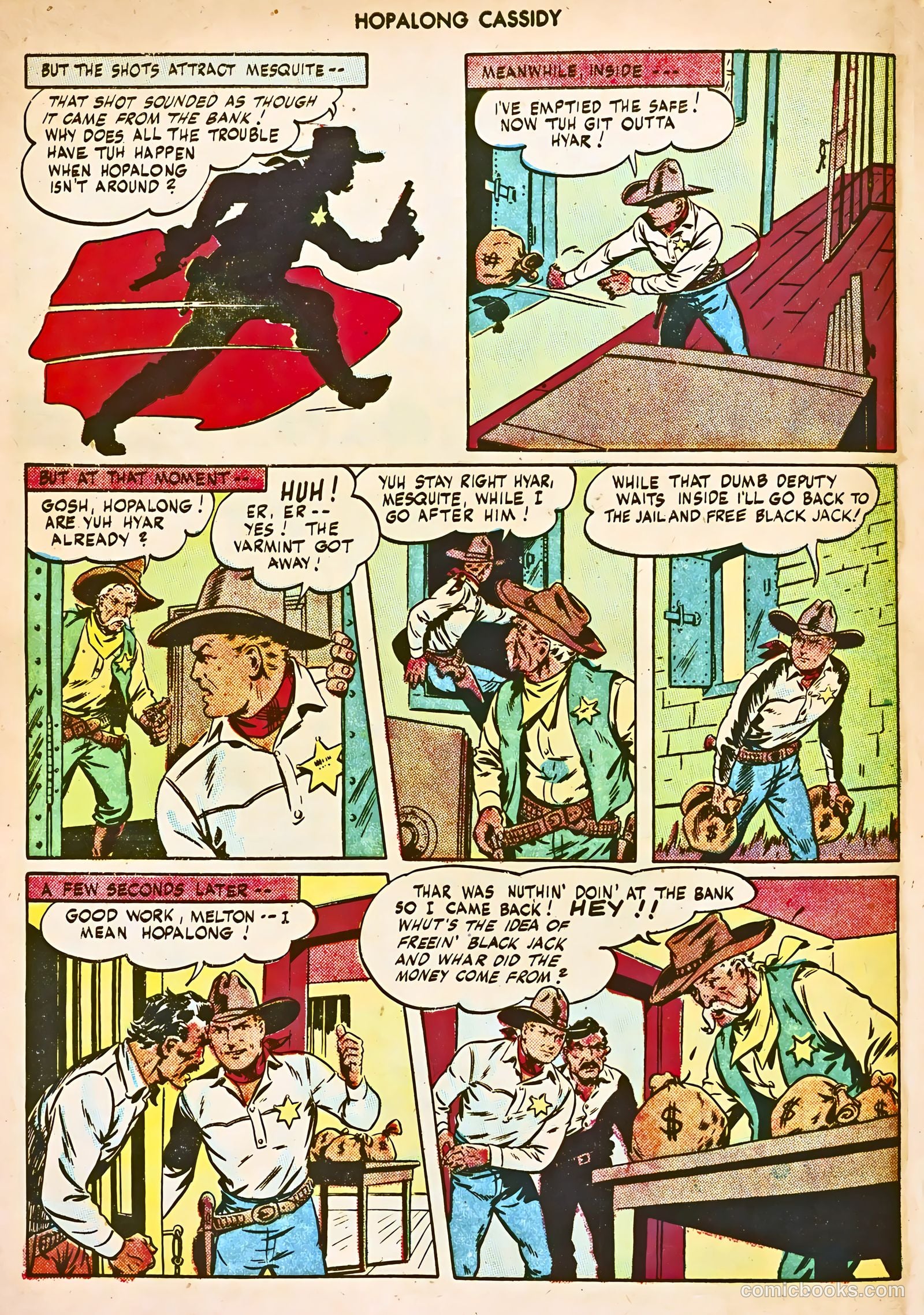 Hopalong Cassidy #5 (1947) — page 8 of 52