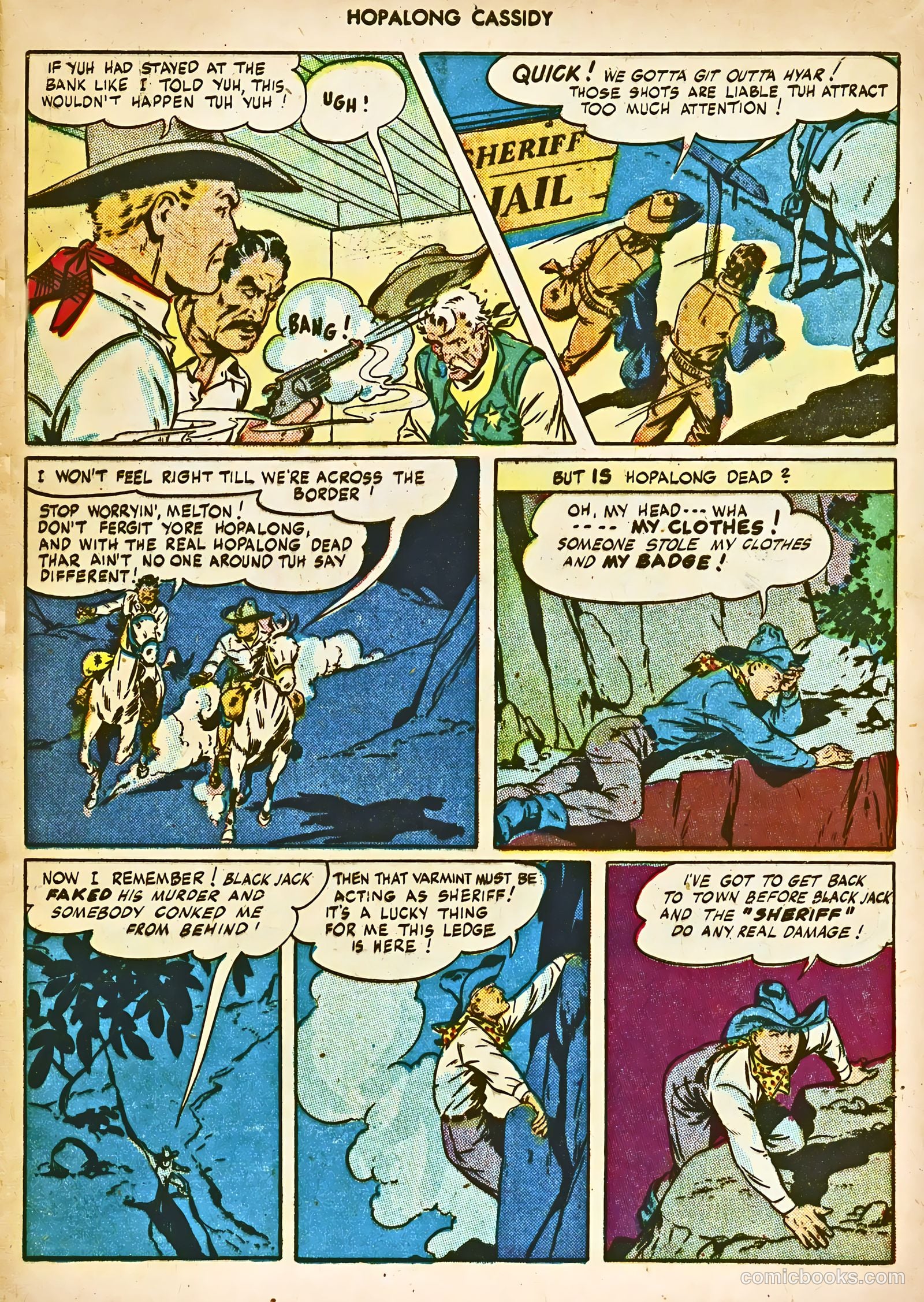Hopalong Cassidy #5 (1947) — page 9 of 52