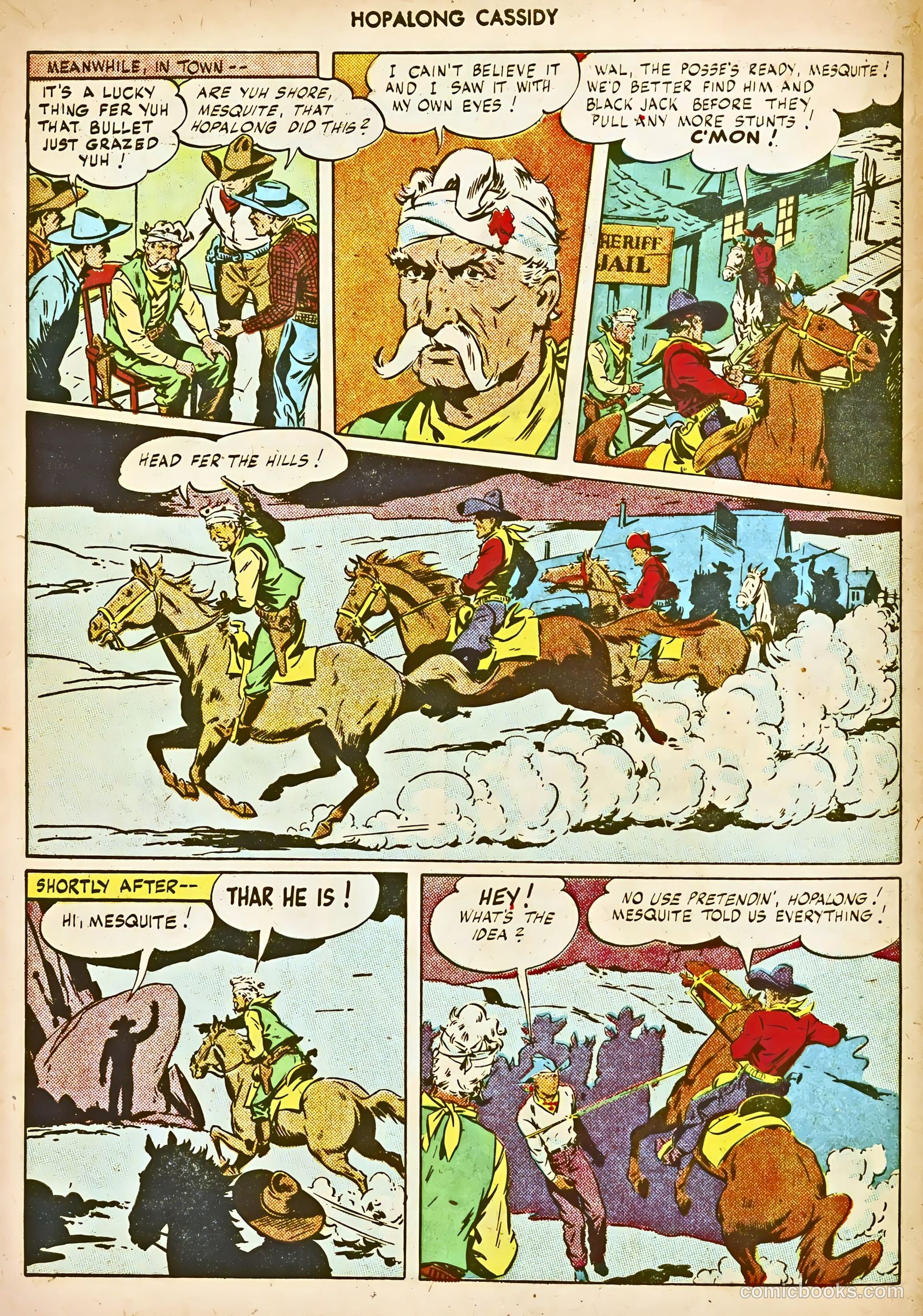Hopalong Cassidy #5 (1947) — page 10 of 52
