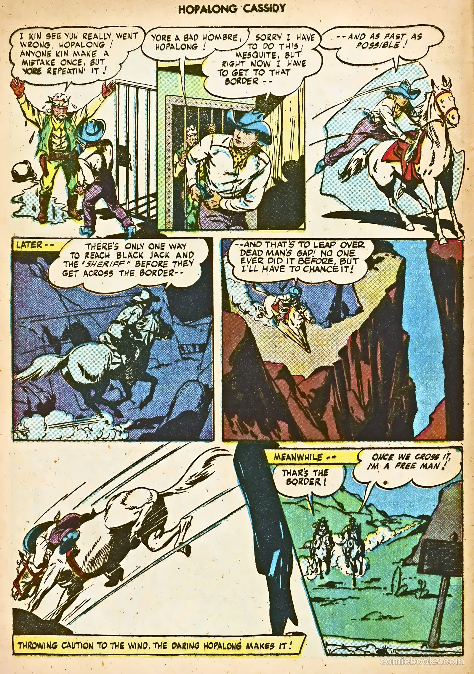 Hopalong Cassidy #5 (1947) — page 12 of 52