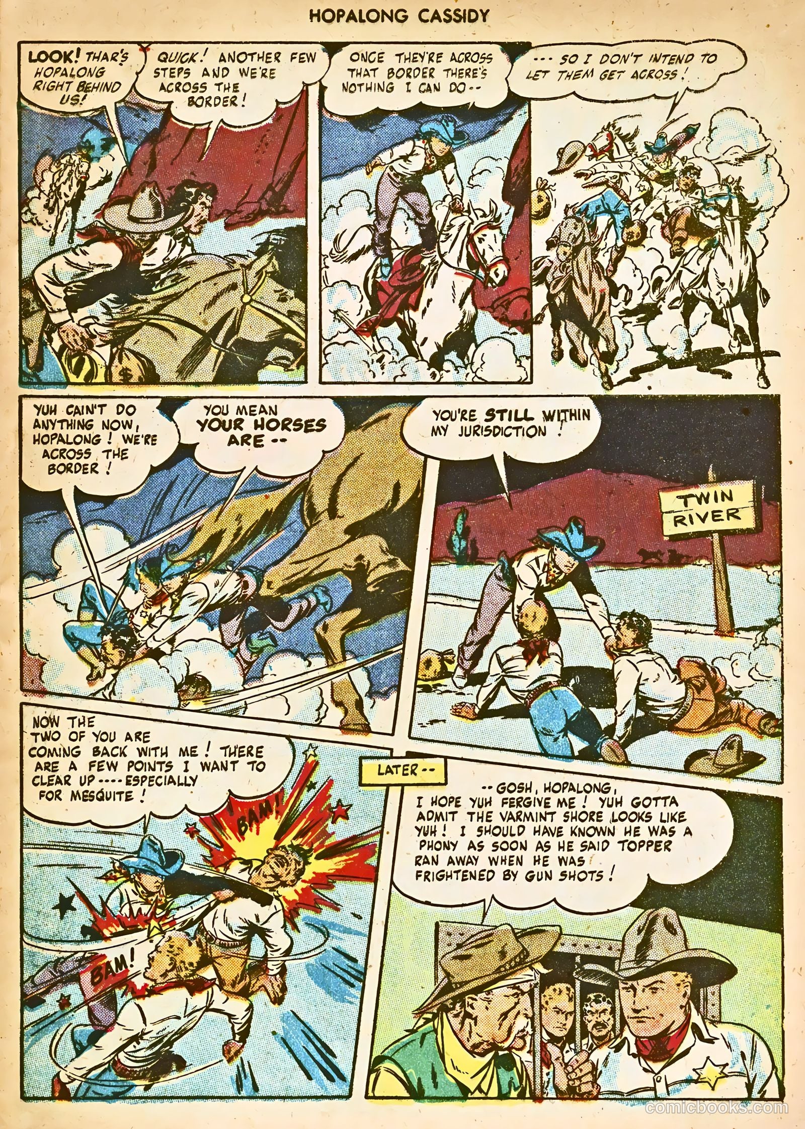 Hopalong Cassidy #5 (1947) — page 13 of 52