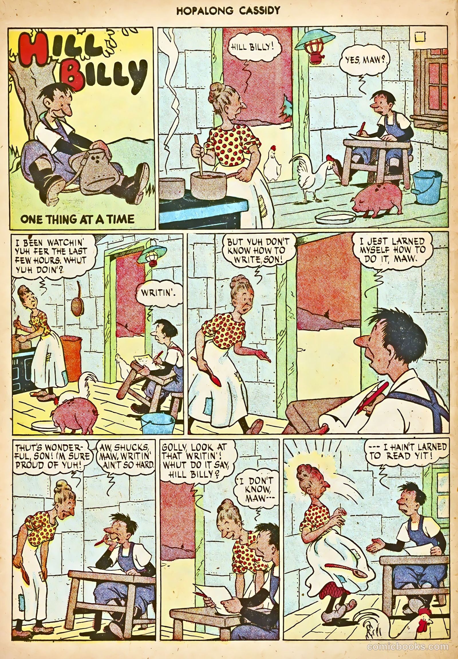 Hopalong Cassidy #5 (1947) — page 14 of 52
