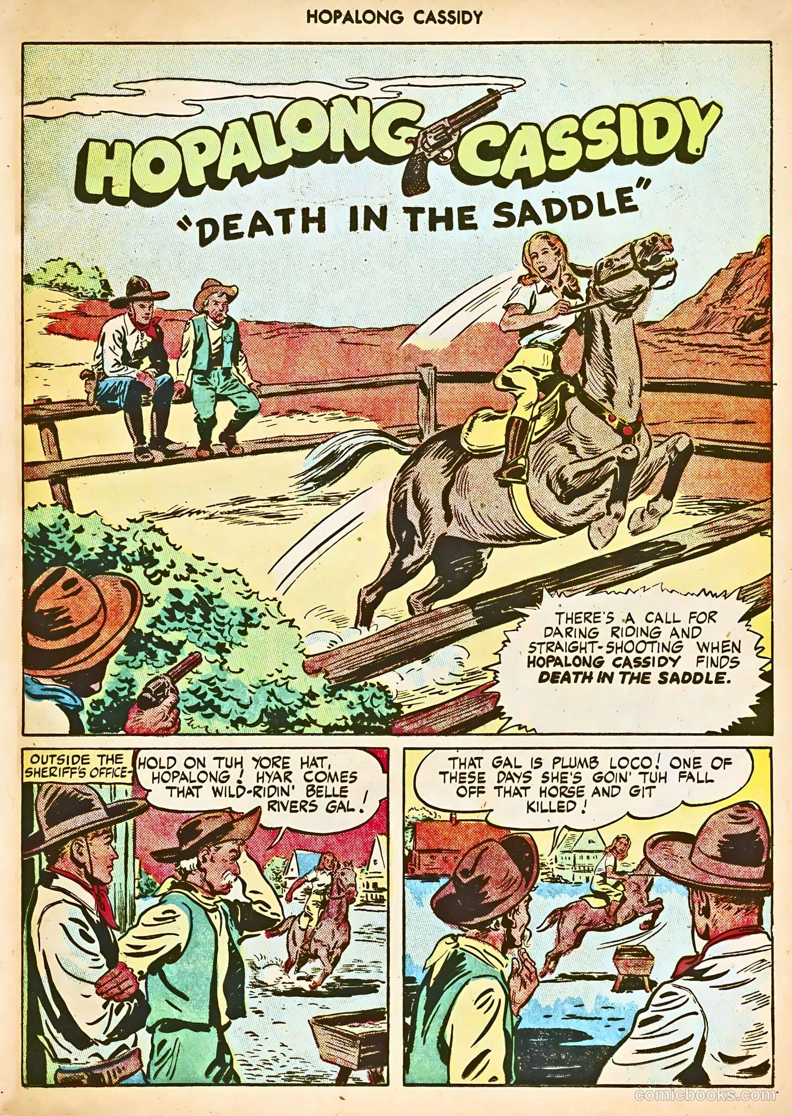 Hopalong Cassidy #5 (1947) — page 15 of 52