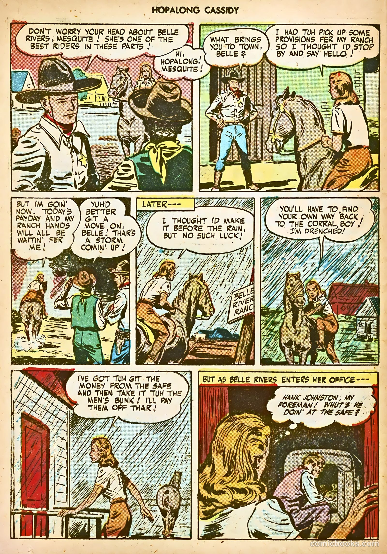 Hopalong Cassidy #5 (1947) — page 16 of 52