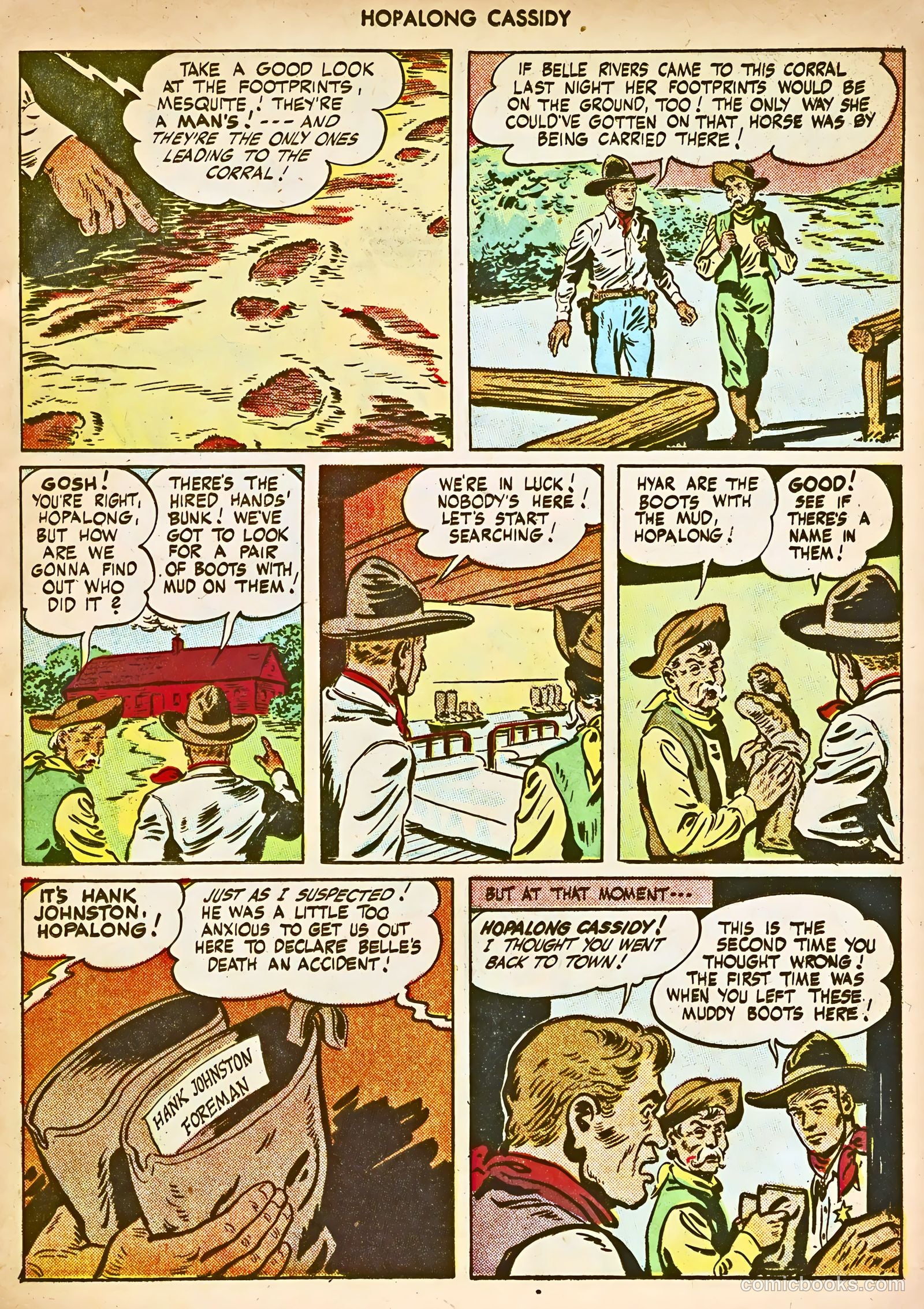 Hopalong Cassidy #5 (1947) — page 19 of 52