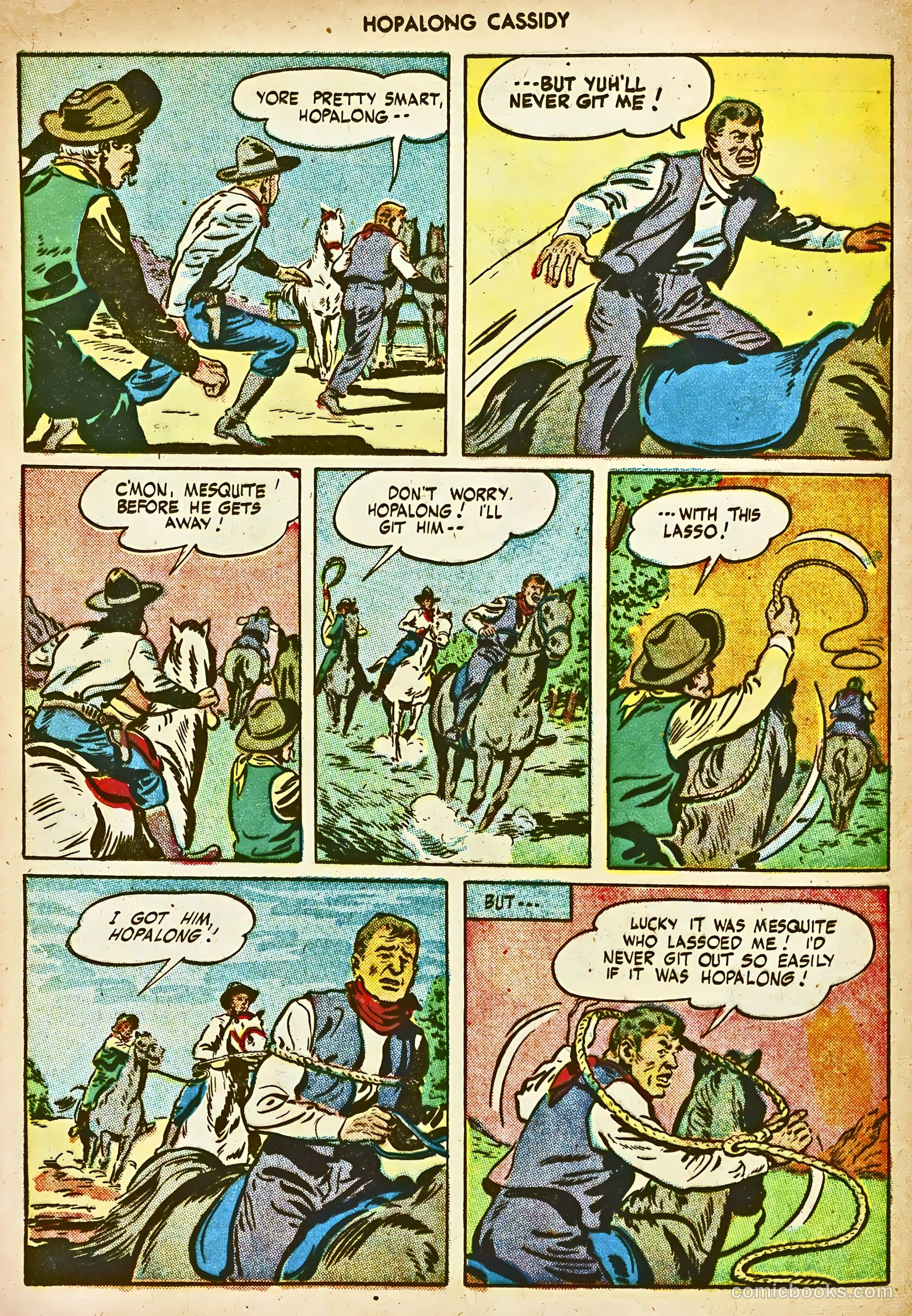Hopalong Cassidy #5 (1947) — page 20 of 52