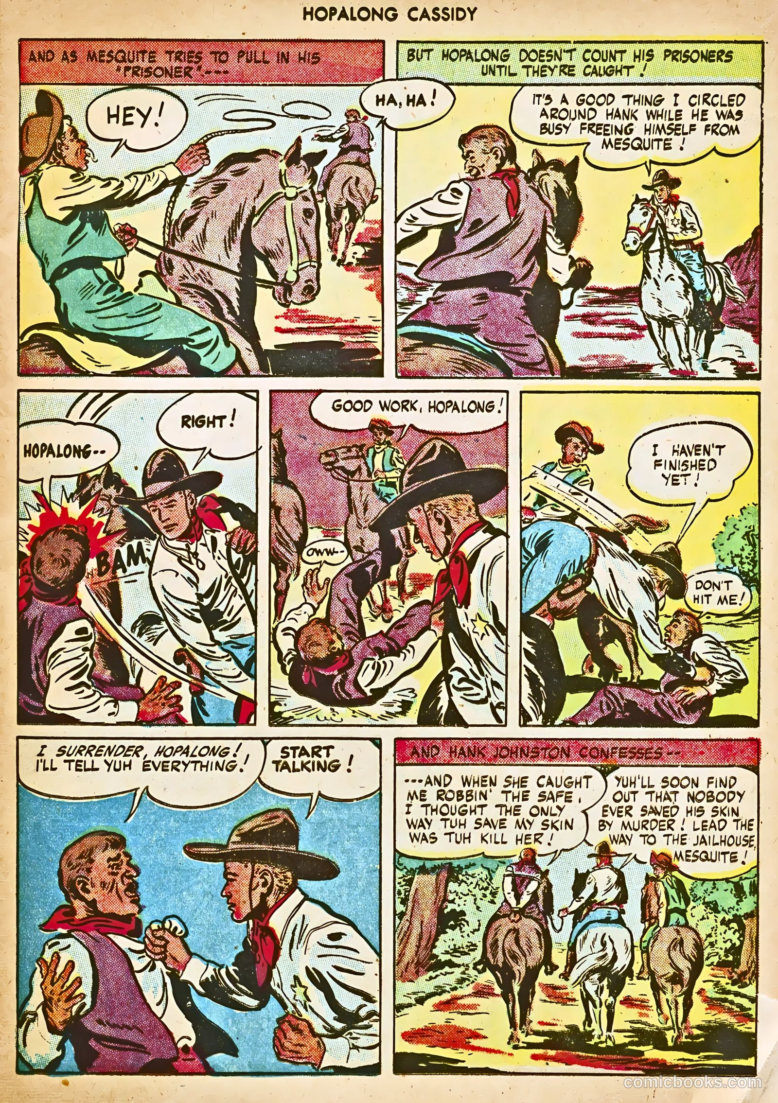 Hopalong Cassidy #5 (1947) — page 21 of 52