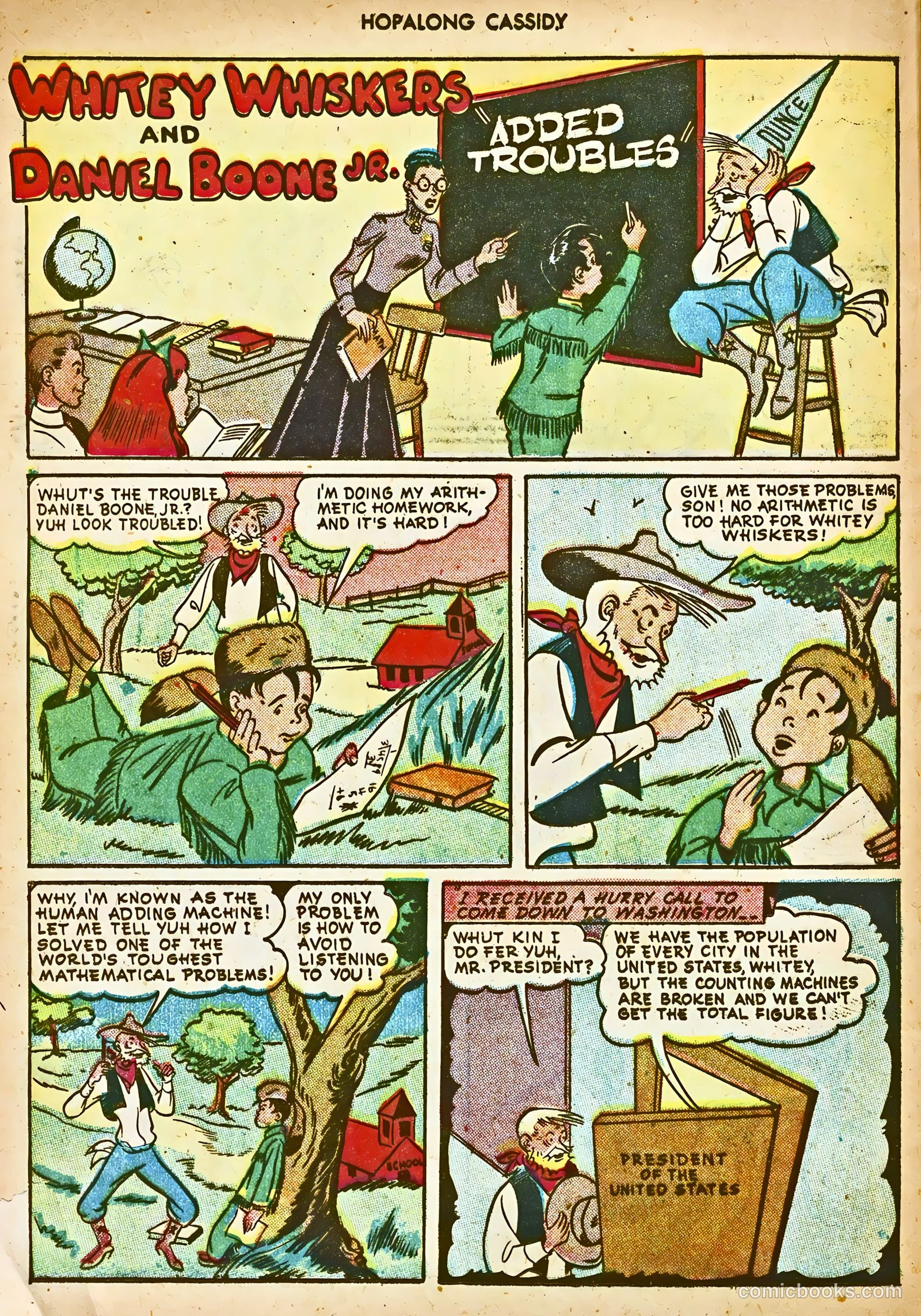 Hopalong Cassidy #5 (1947) — page 22 of 52