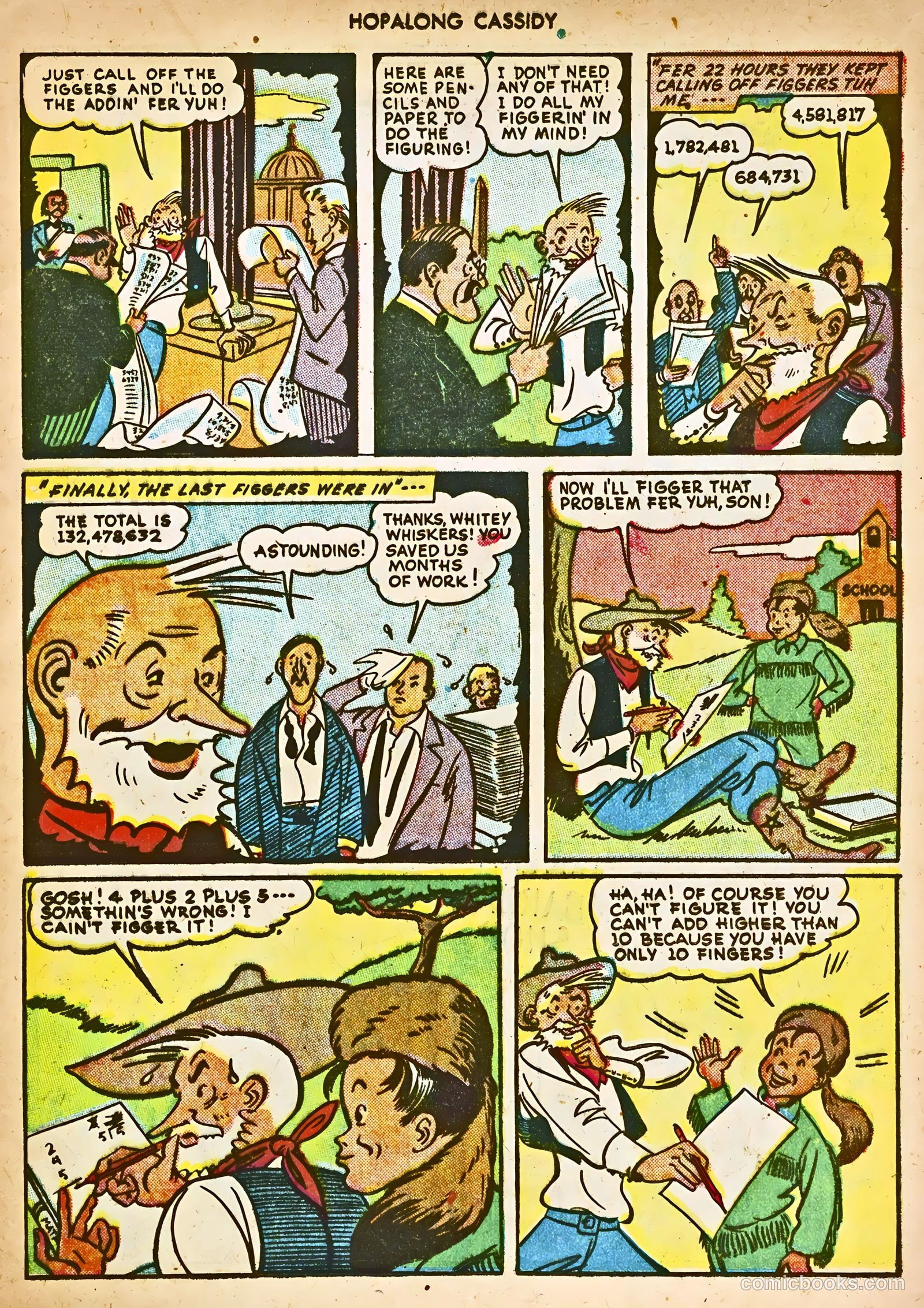 Hopalong Cassidy #5 (1947) — page 23 of 52