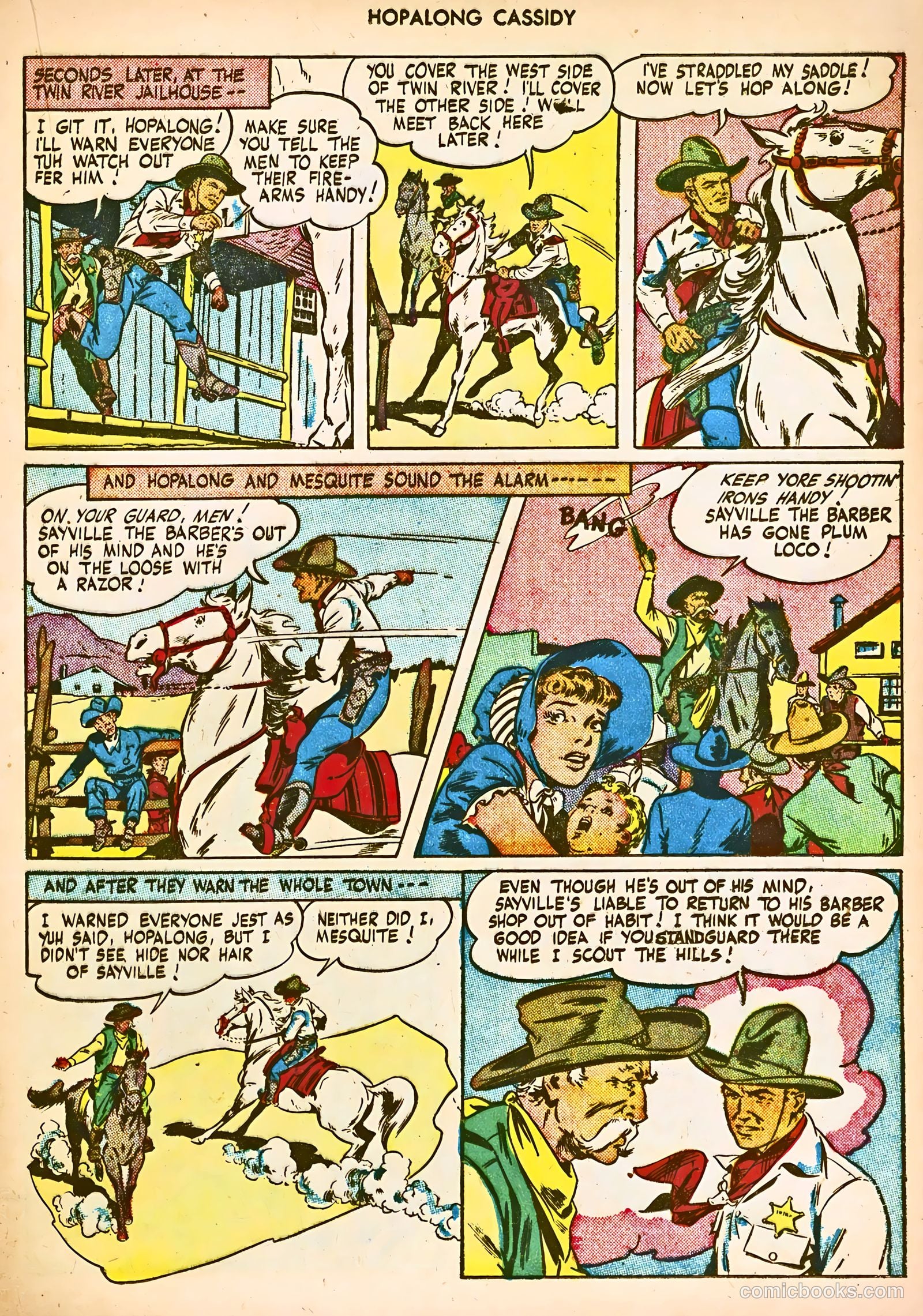 Hopalong Cassidy #5 (1947) — page 27 of 52