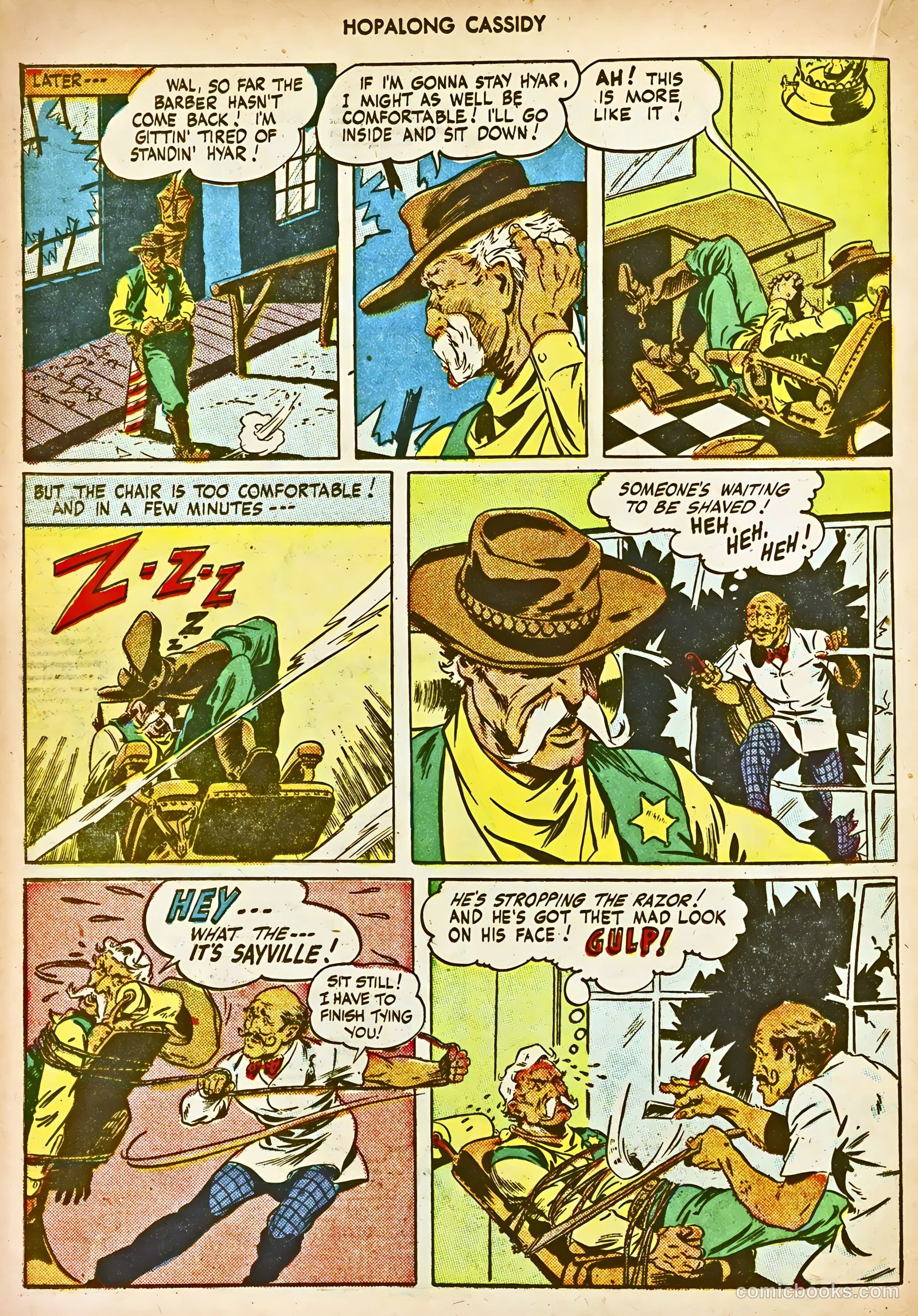Hopalong Cassidy #5 (1947) — page 28 of 52