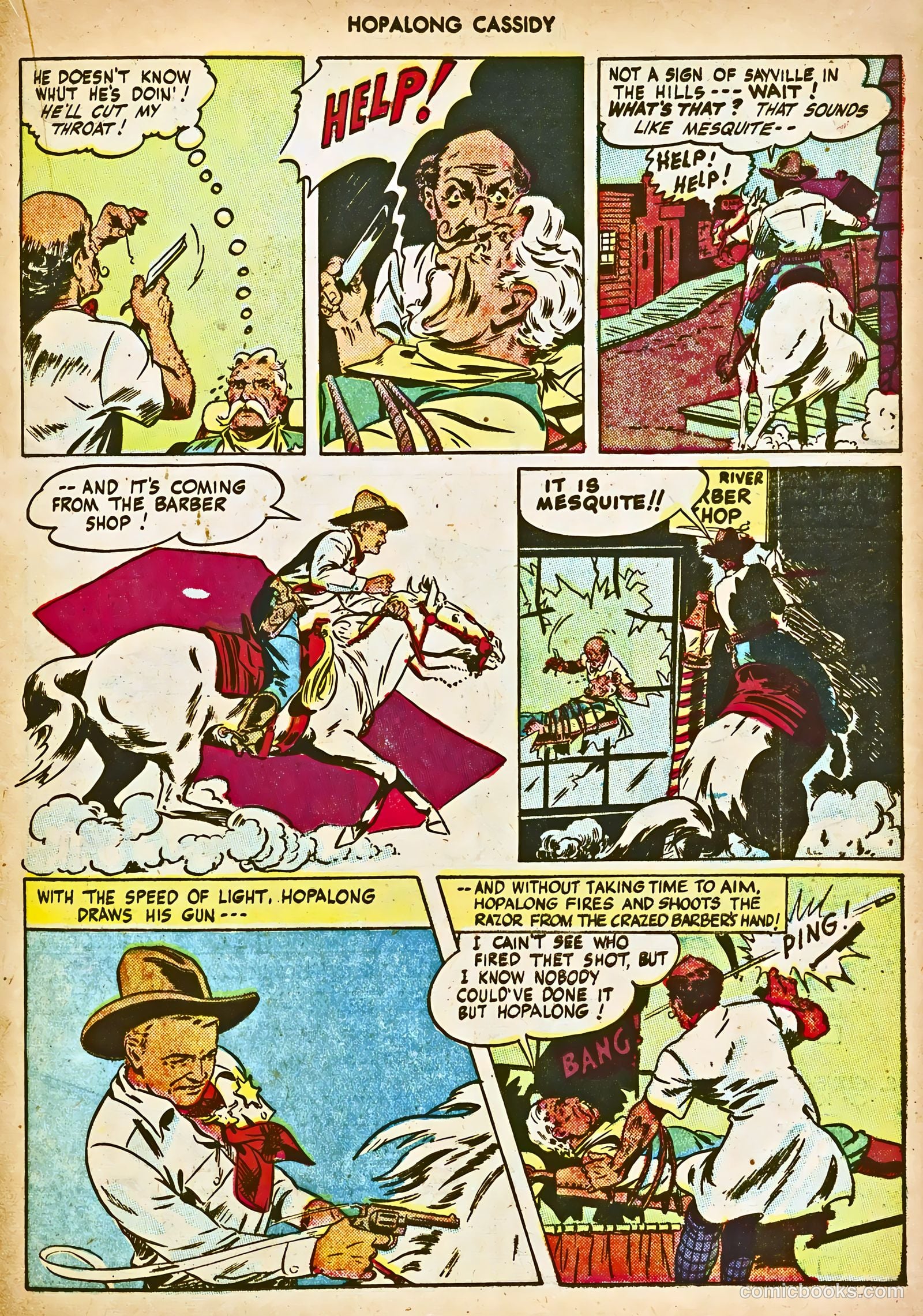 Hopalong Cassidy #5 (1947) — page 29 of 52