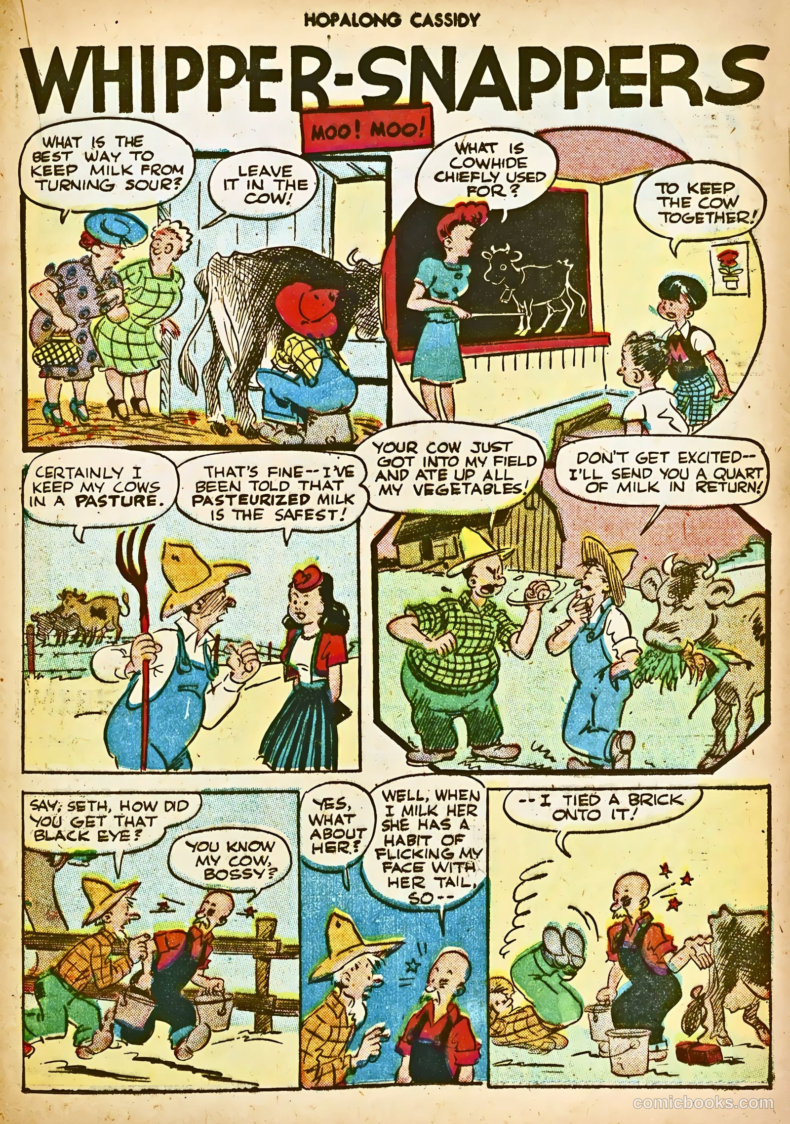 Hopalong Cassidy #5 (1947) — page 31 of 52