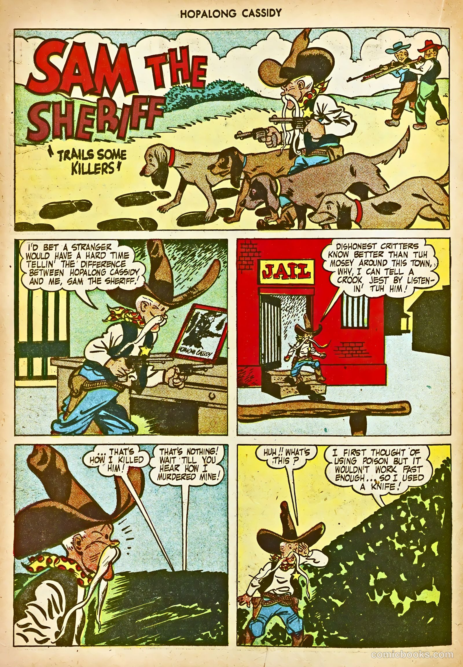 Hopalong Cassidy #5 (1947) — page 34 of 52