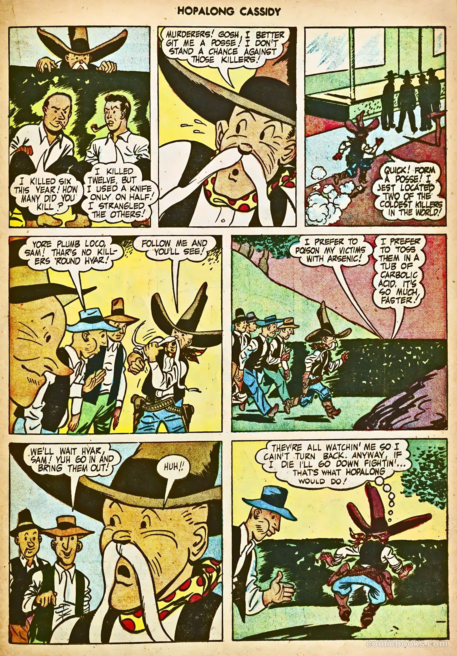 Hopalong Cassidy #5 (1947) — page 35 of 52