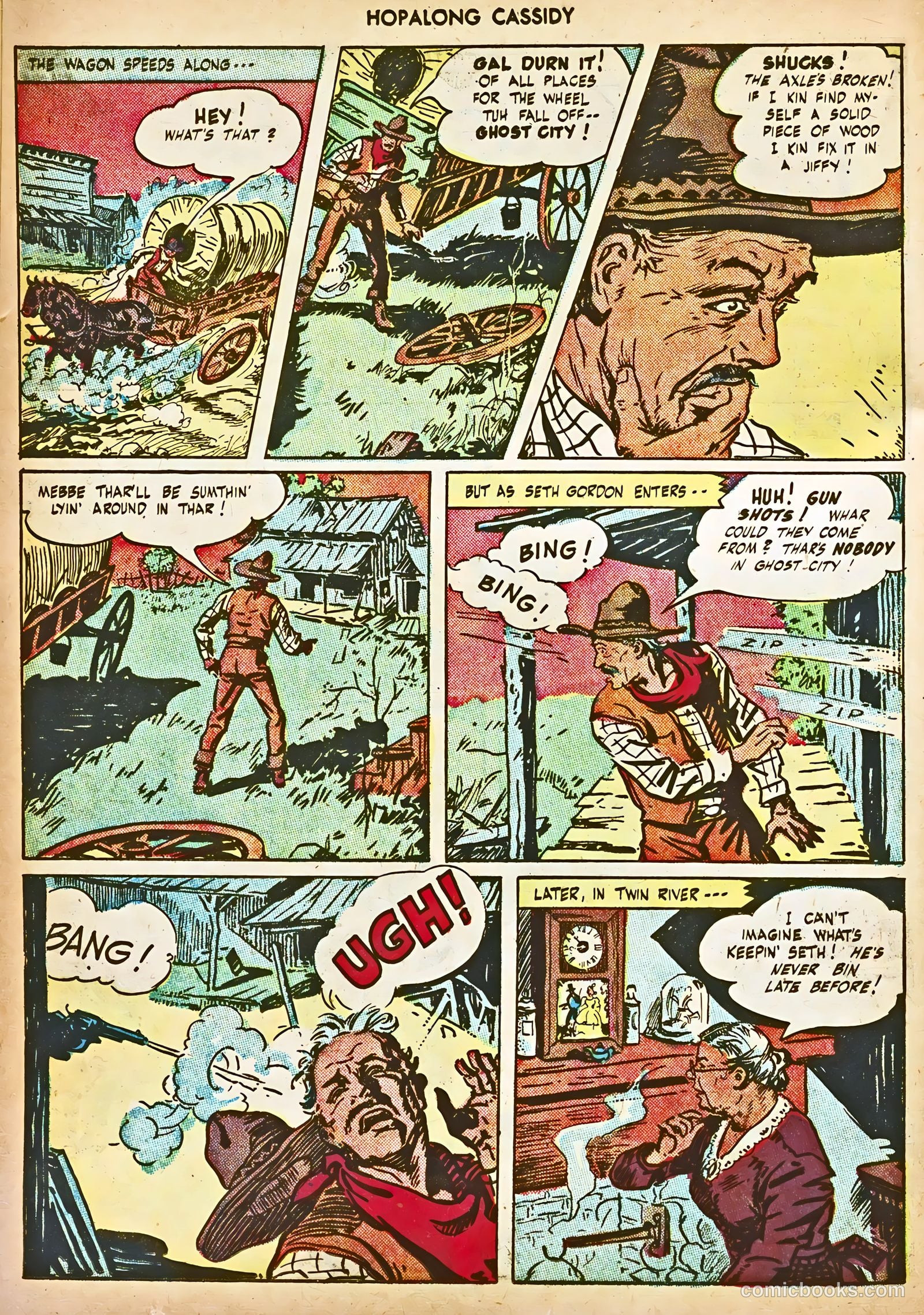 Hopalong Cassidy #5 (1947) — page 38 of 52