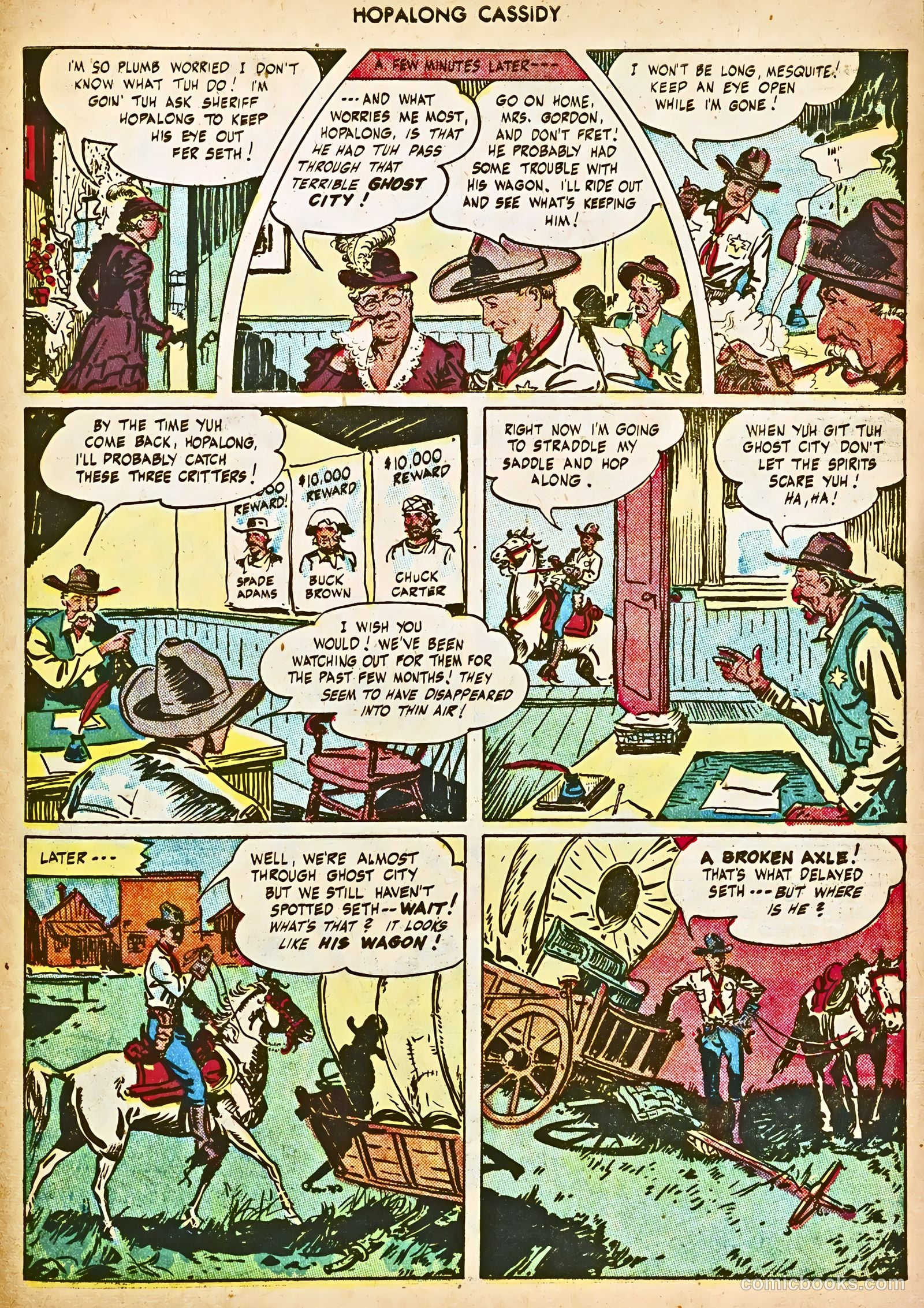 Hopalong Cassidy #5 (1947) — page 39 of 52