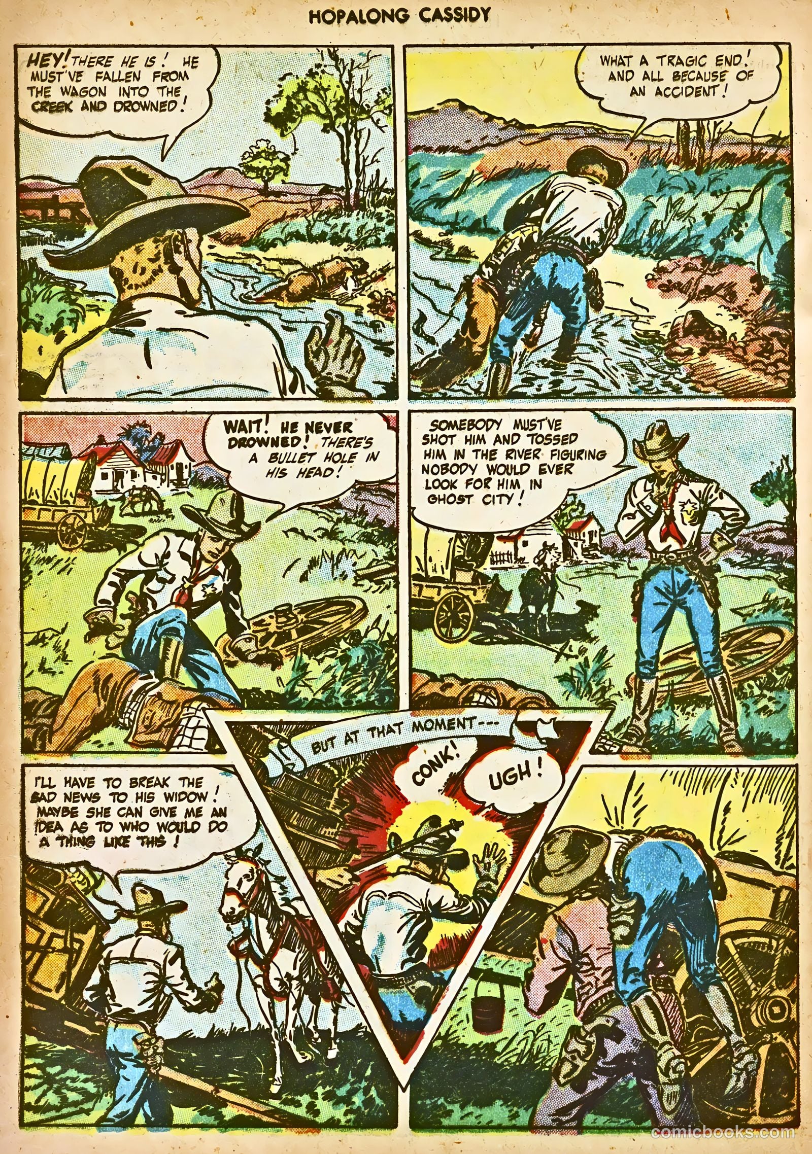 Hopalong Cassidy #5 (1947) — page 40 of 52
