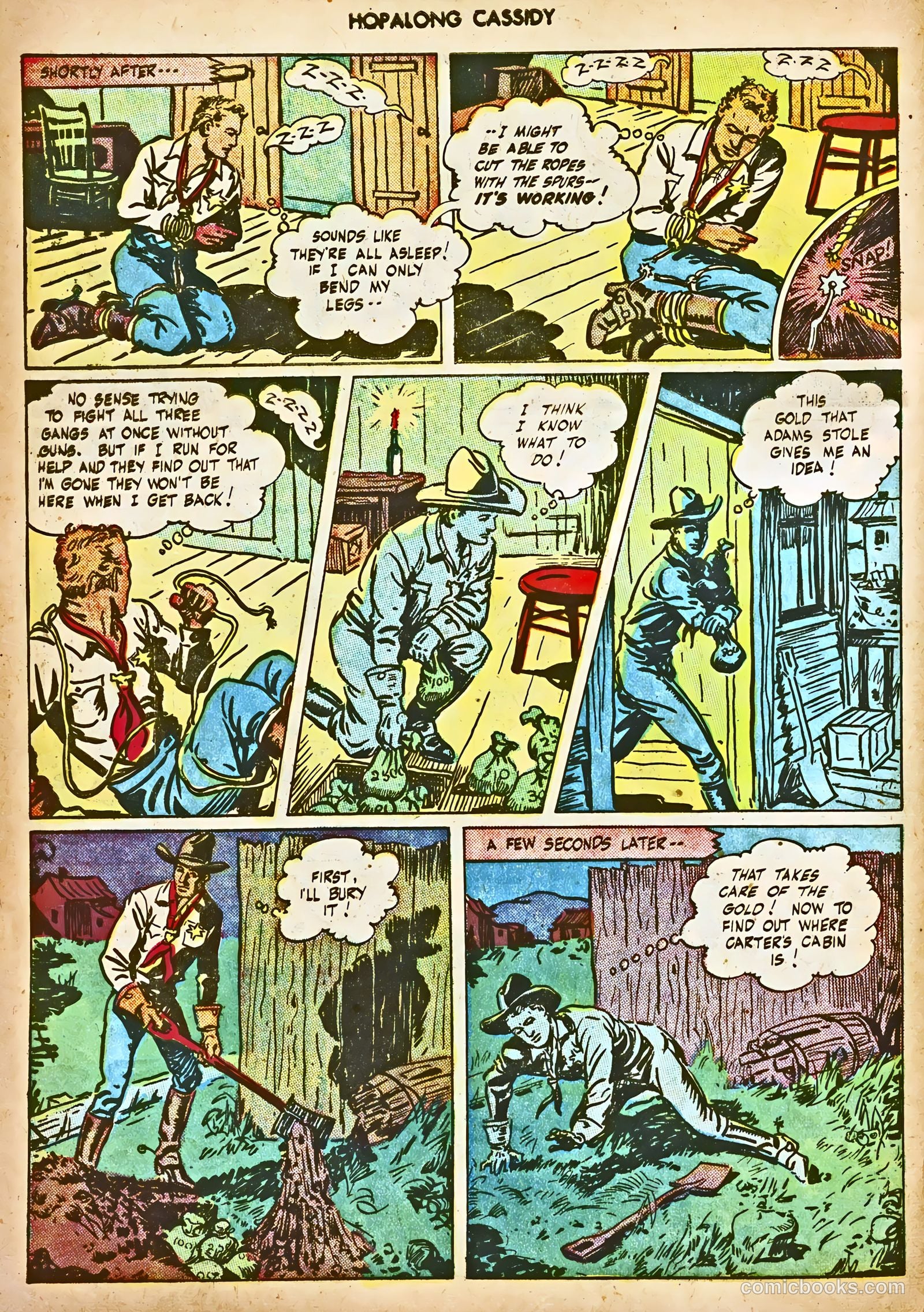 Hopalong Cassidy #5 (1947) — page 42 of 52