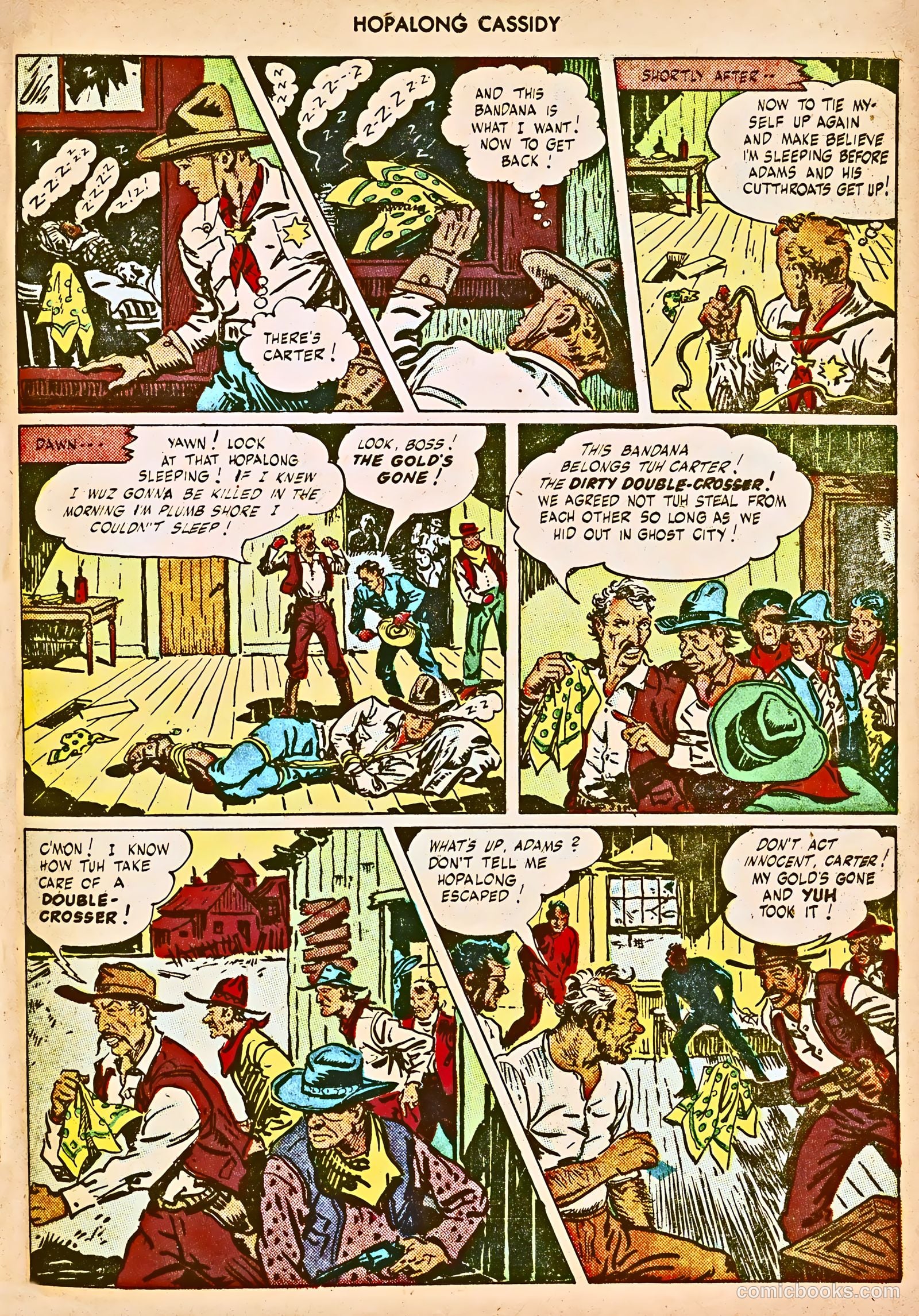Hopalong Cassidy #5 (1947) — page 43 of 52